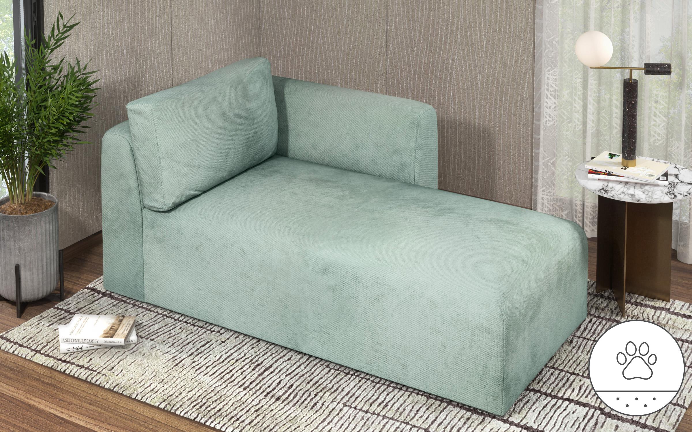 Sezlong Alma, menta  4