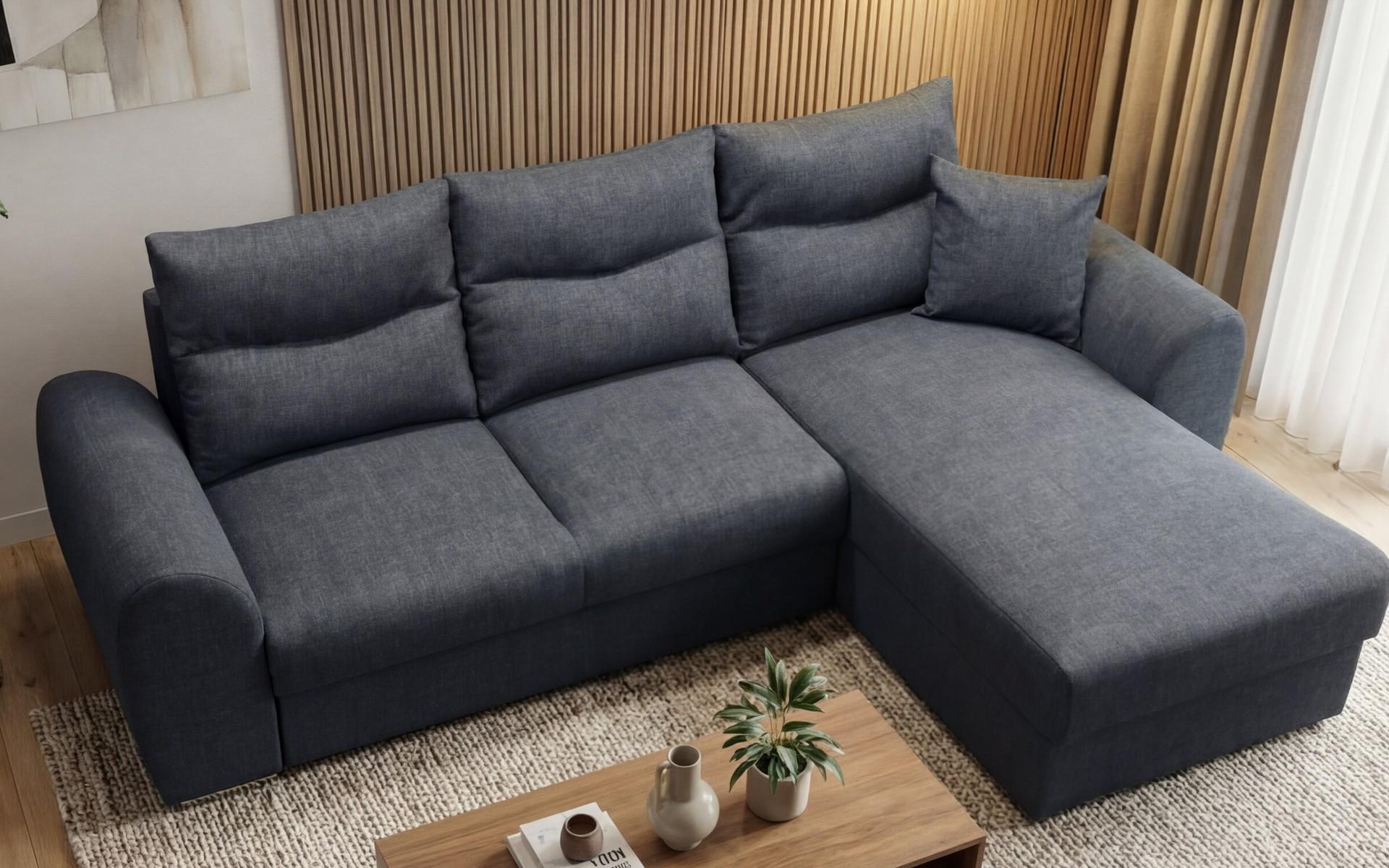 Coltar extensibil Loren, gri inchis  3