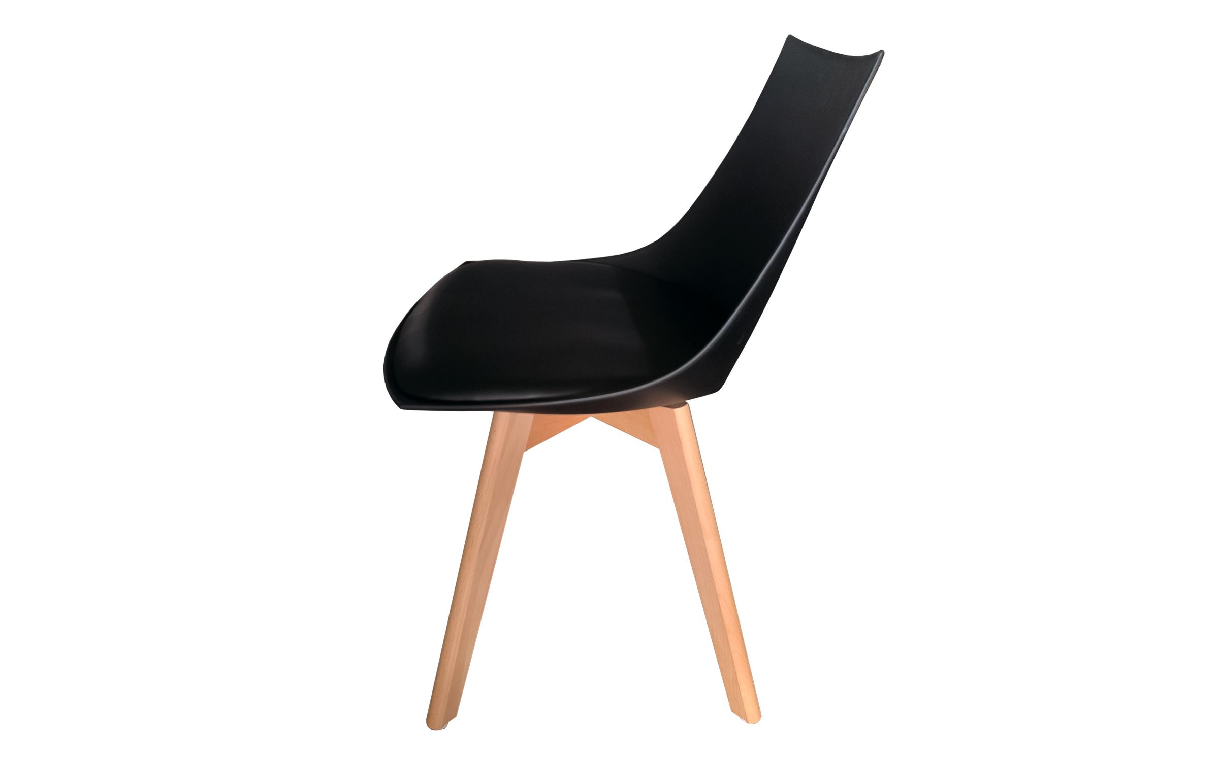 Scaun de masa Lorento, negru  2