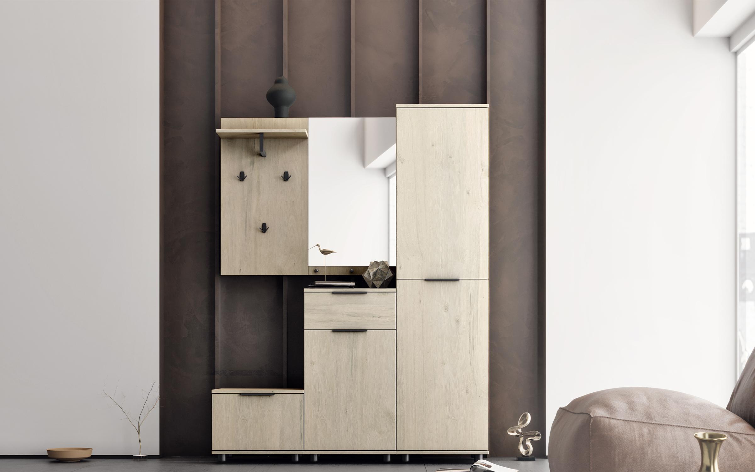 Oglinda Linus M11, stejar alb coastland  2