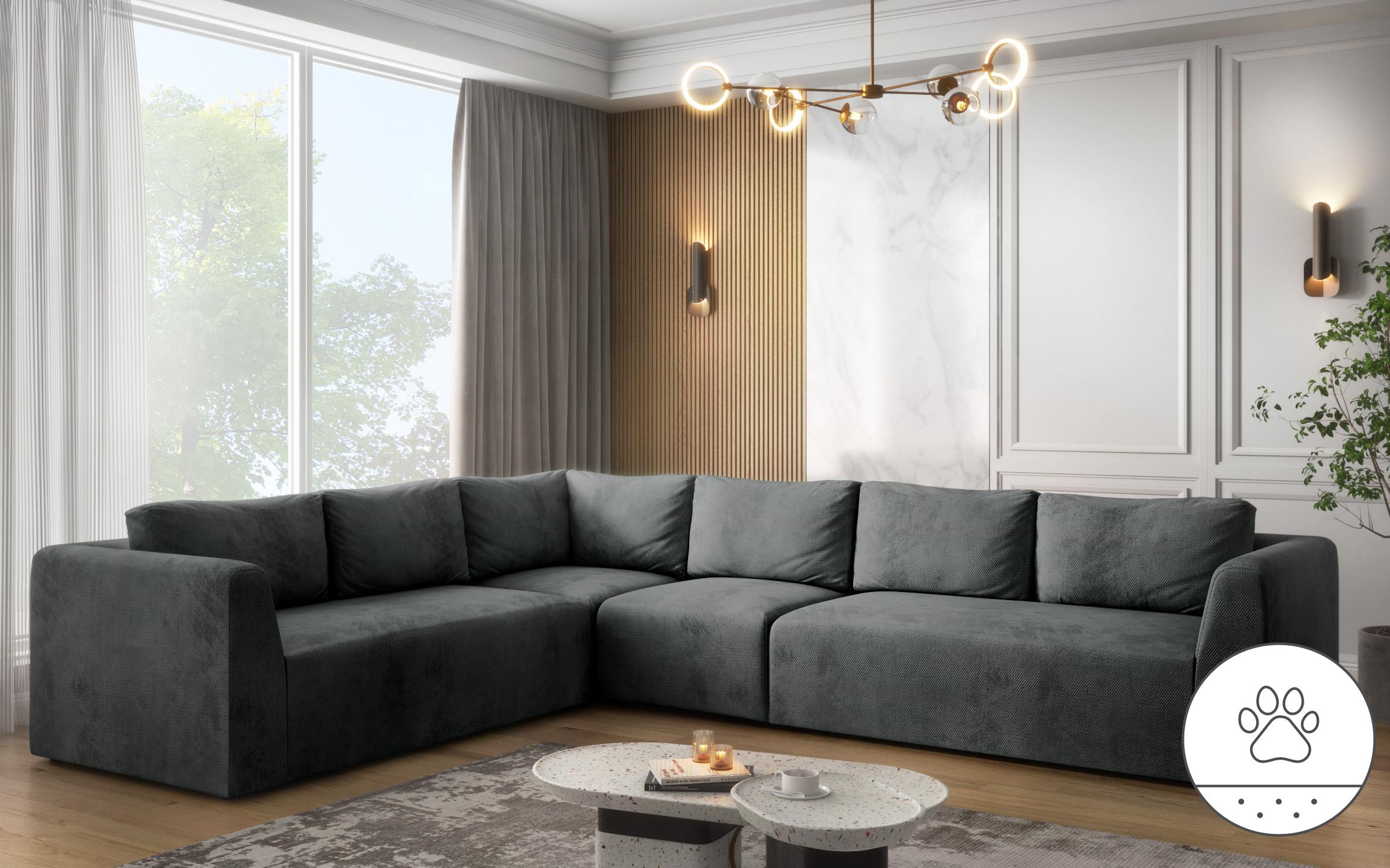 Taburet Alma, gri  2