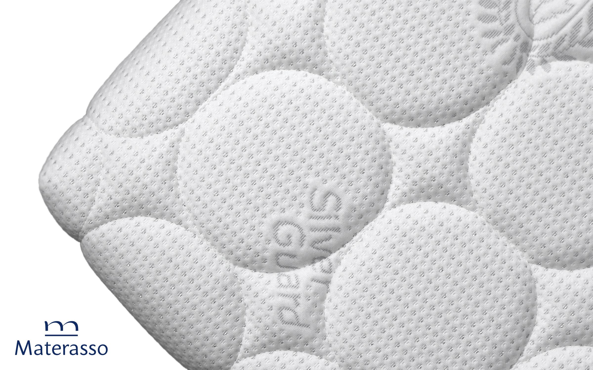 Saltea 90/200, cu doua fete Mediteran Night, alb  4