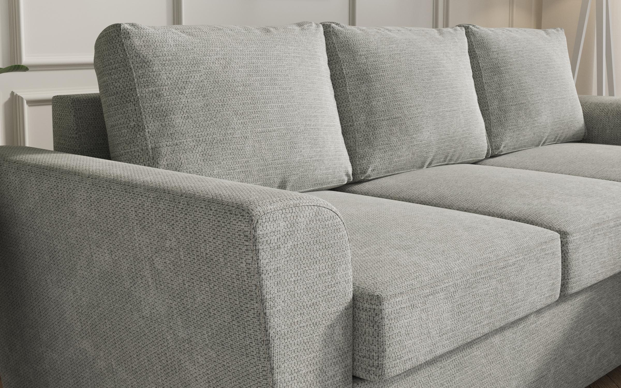 Coltar extensibil Michelangelo Ultra, gri deschis  7