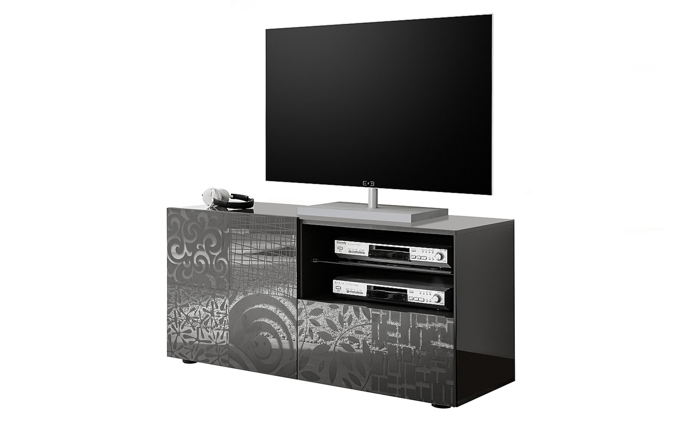 Modul TV Anera 120, gri lucios  3