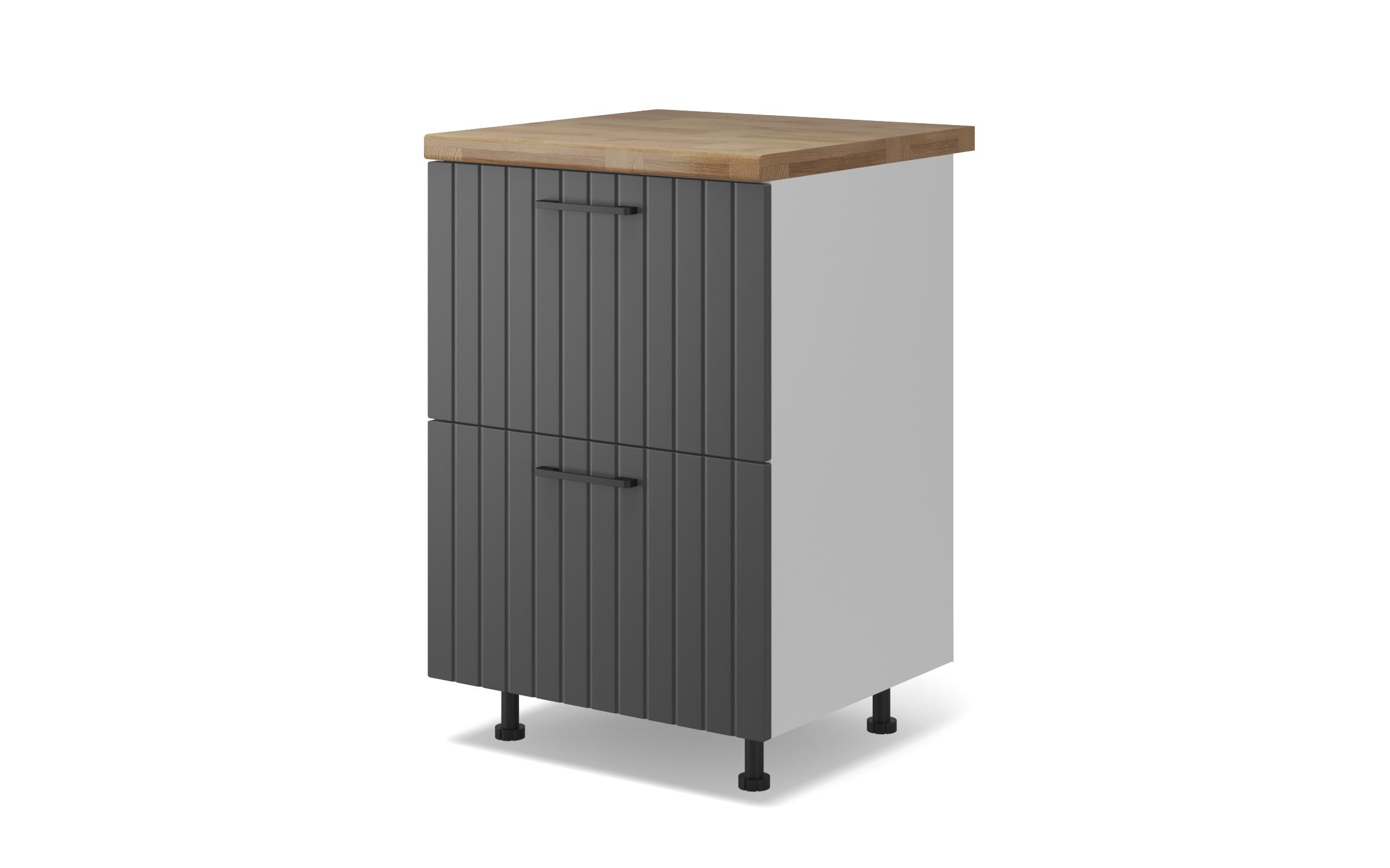 Dulap de bucatarie Ava 16, grafit  1