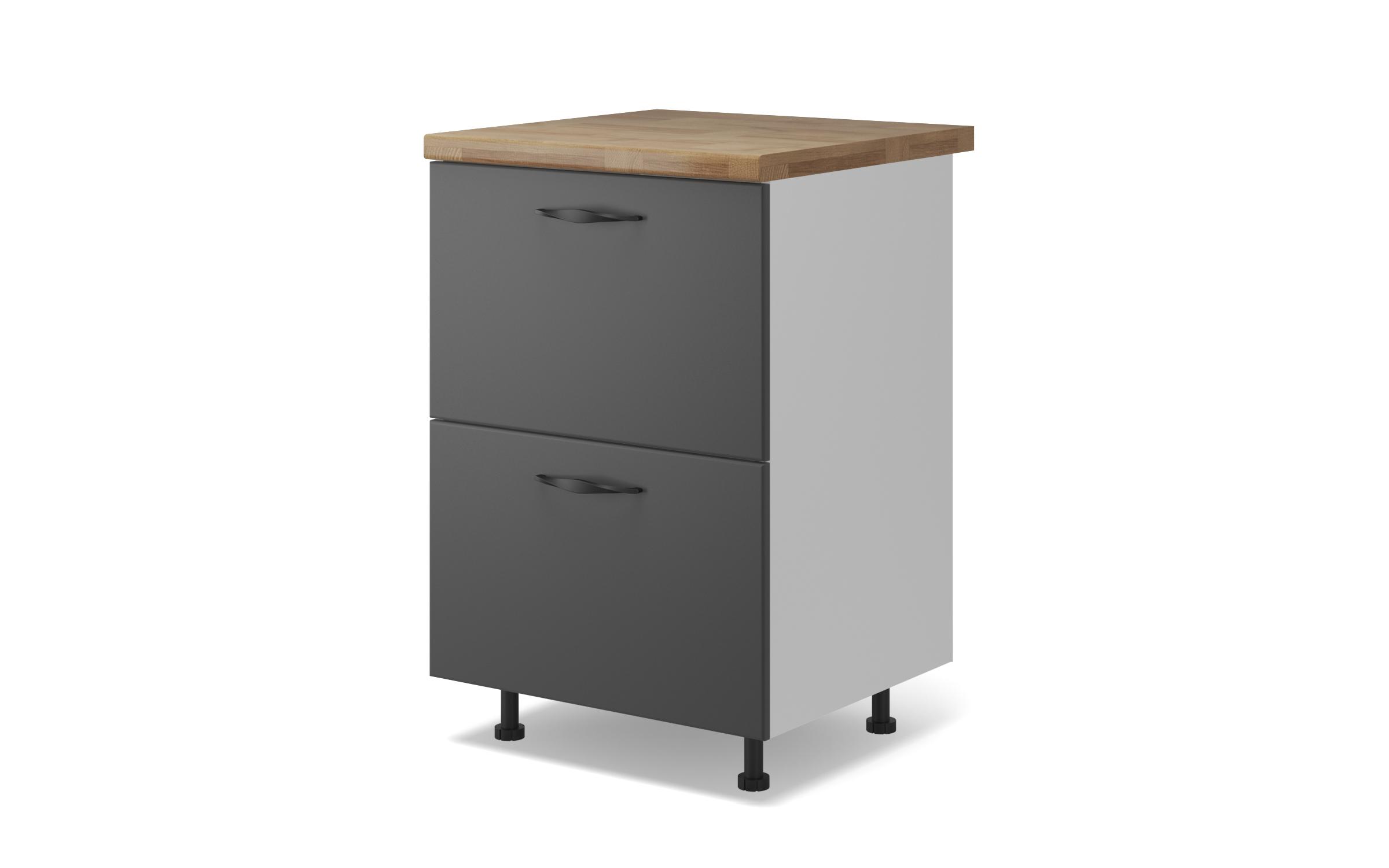 Dulap de bucatarie Simon 16, grafit  1