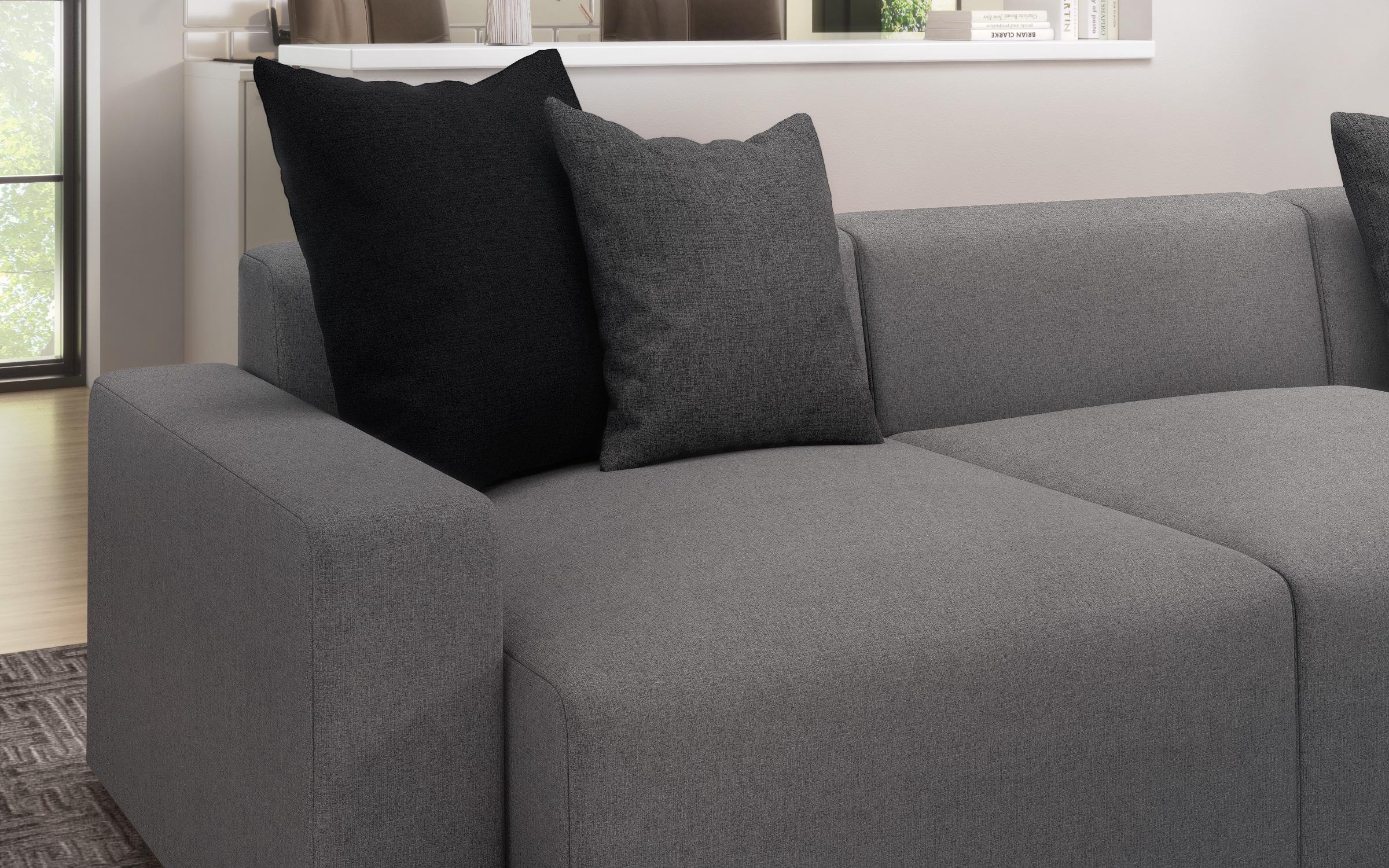 Coltar modular Bredo, gri  7