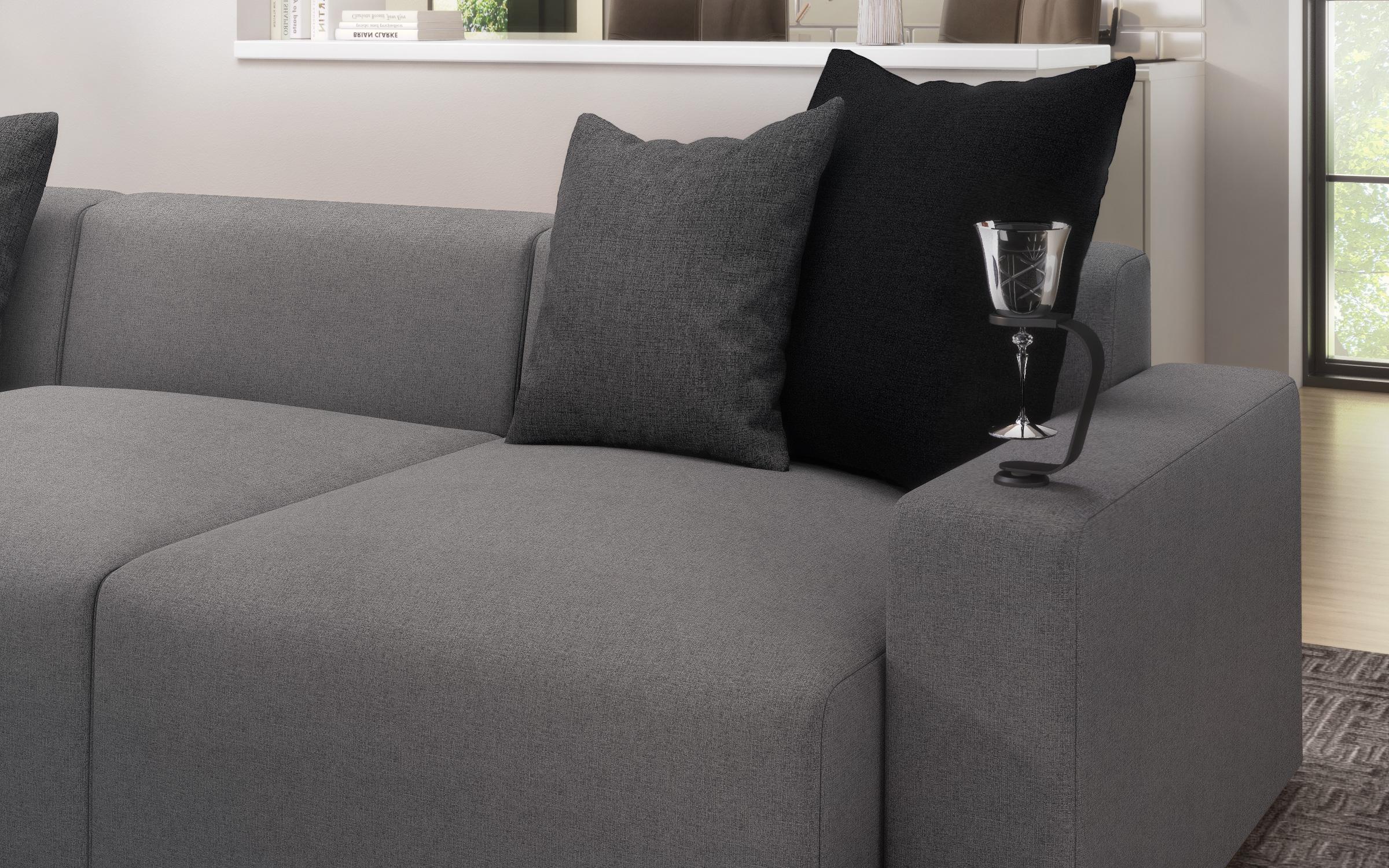 Coltar modular Bredo Smart, gri  5