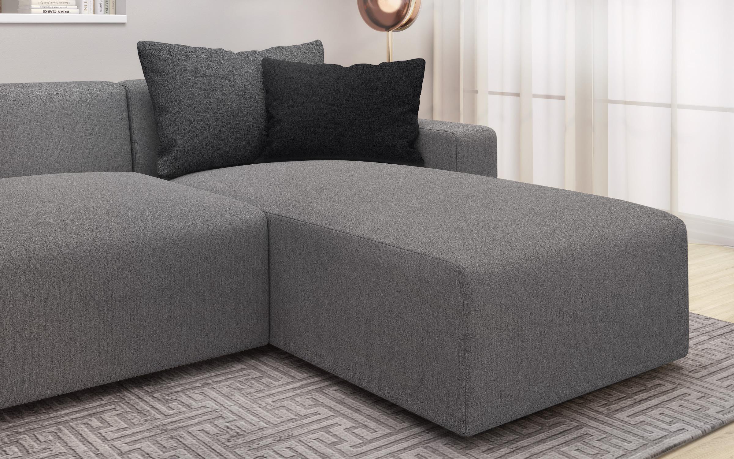 Coltar modular Bredo, gri  8