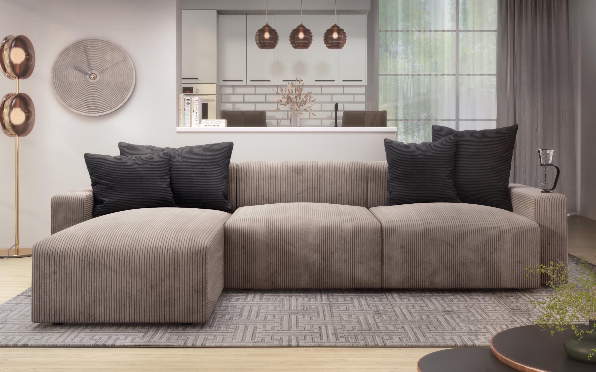 Coltar modular Bredo Smart, bej  1