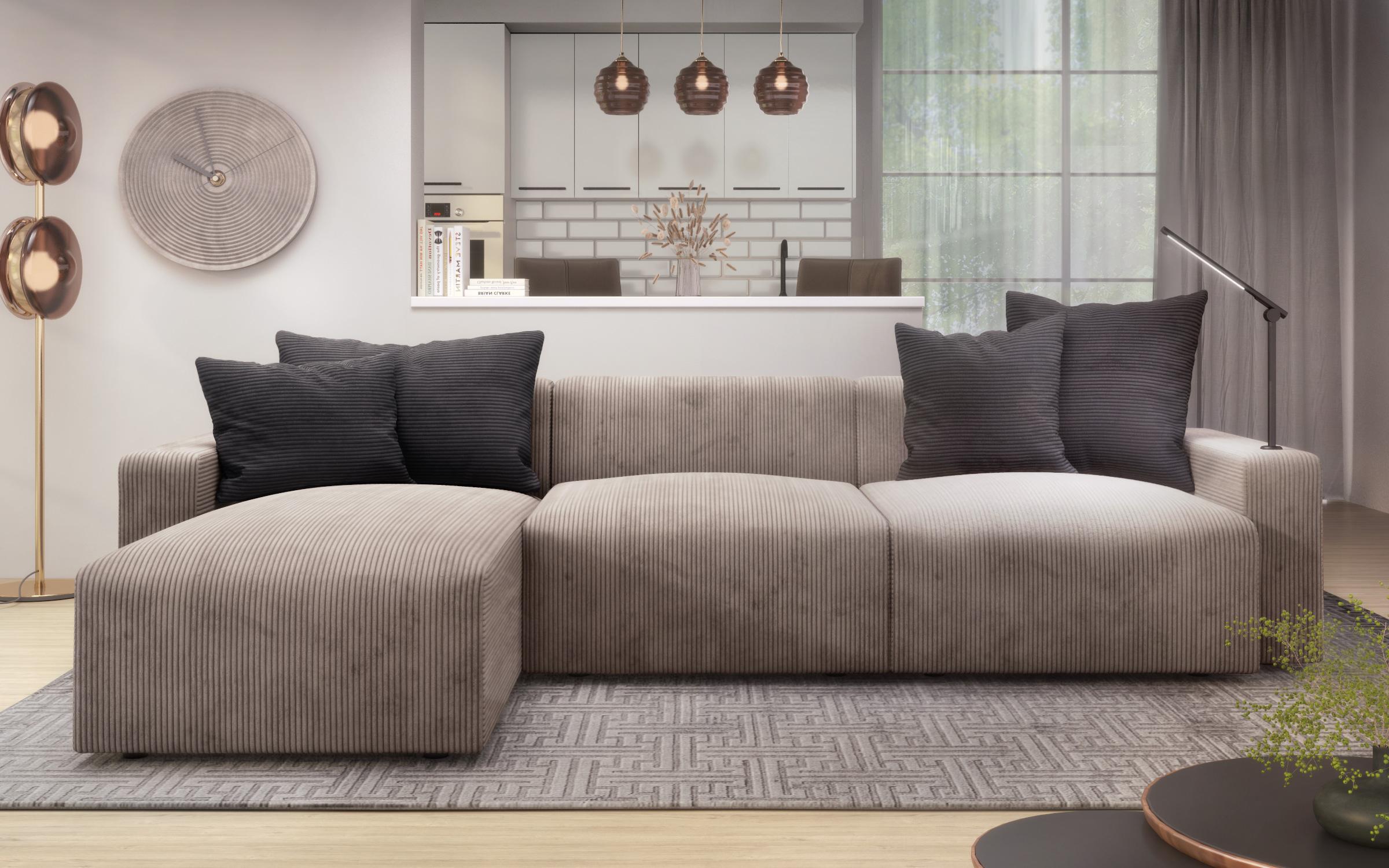 Coltar modular Bredo Smart, bej  3