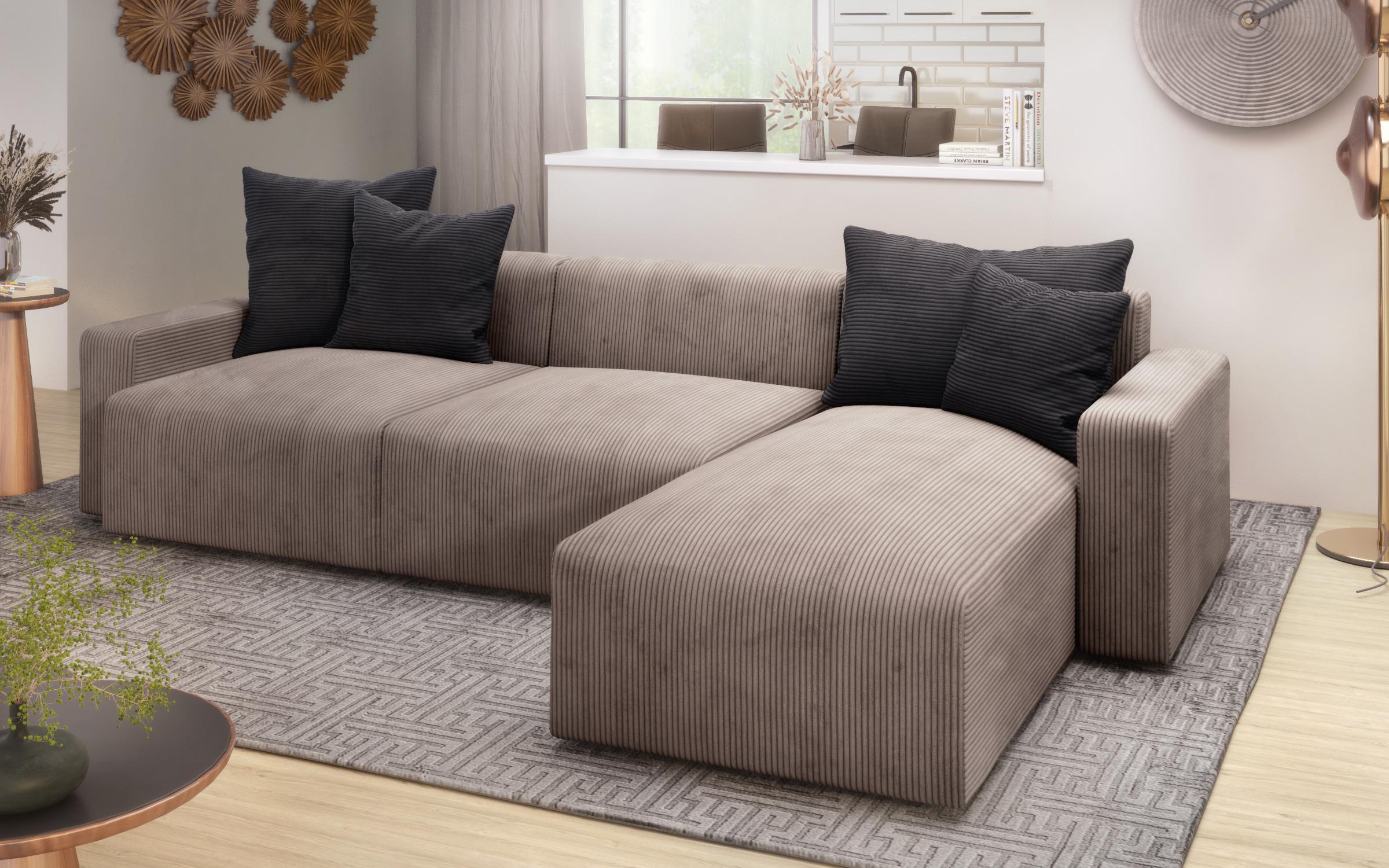 Coltar modular Bredo, bej  3