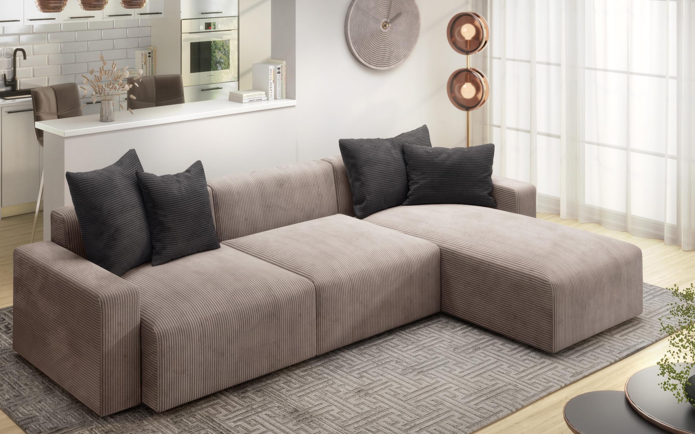 Coltar modular Bredo, bej  5
