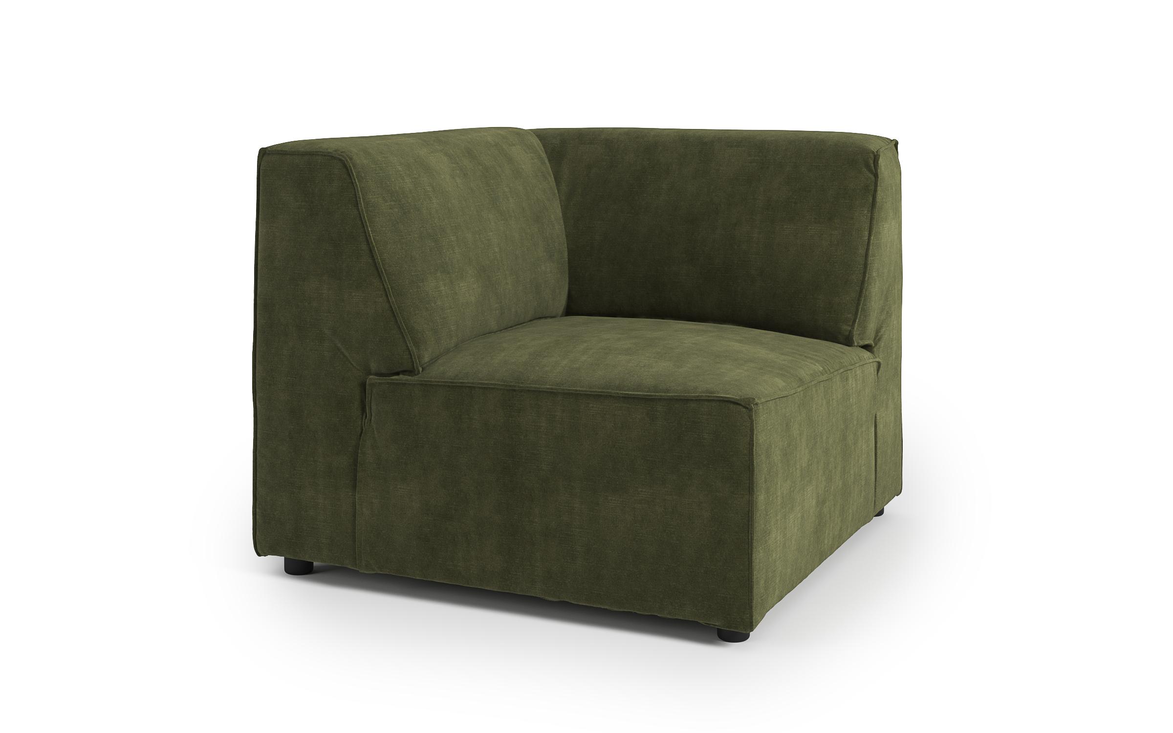 Coltar modular Verso, verde inchis  7