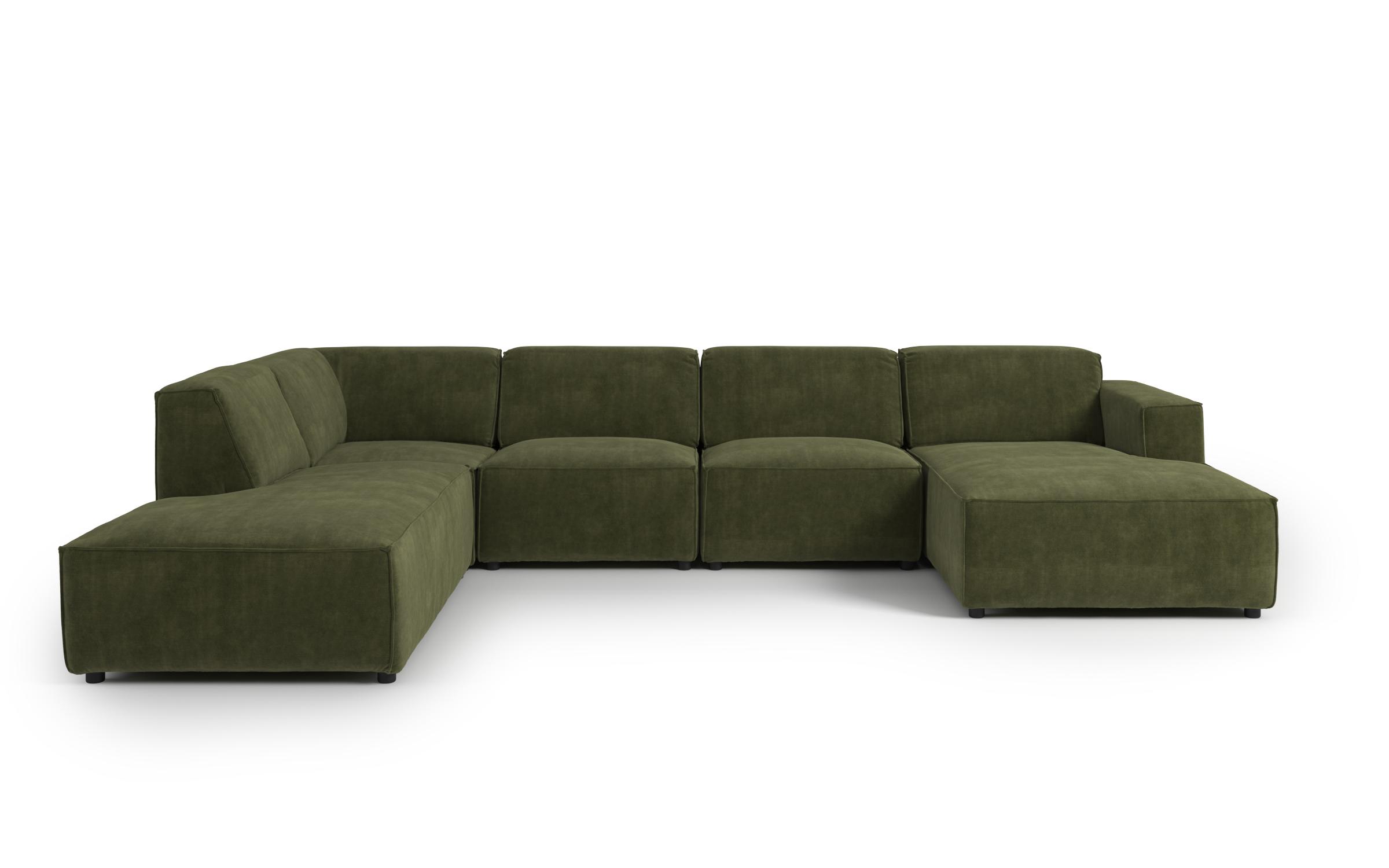 Coltar modular Verso, verde inchis  4