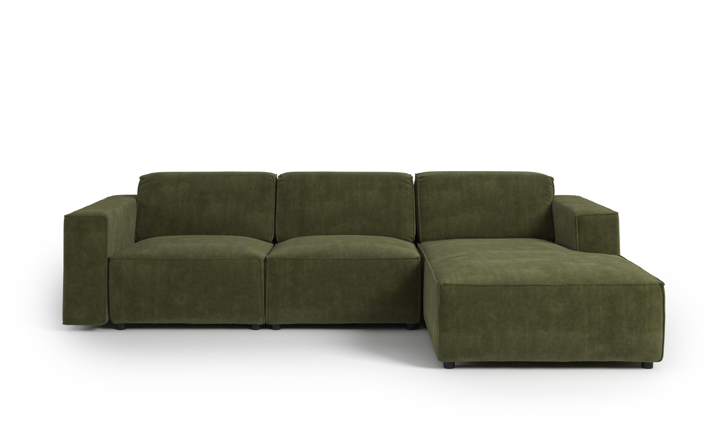 Coltar modular Verso, verde inchis  2