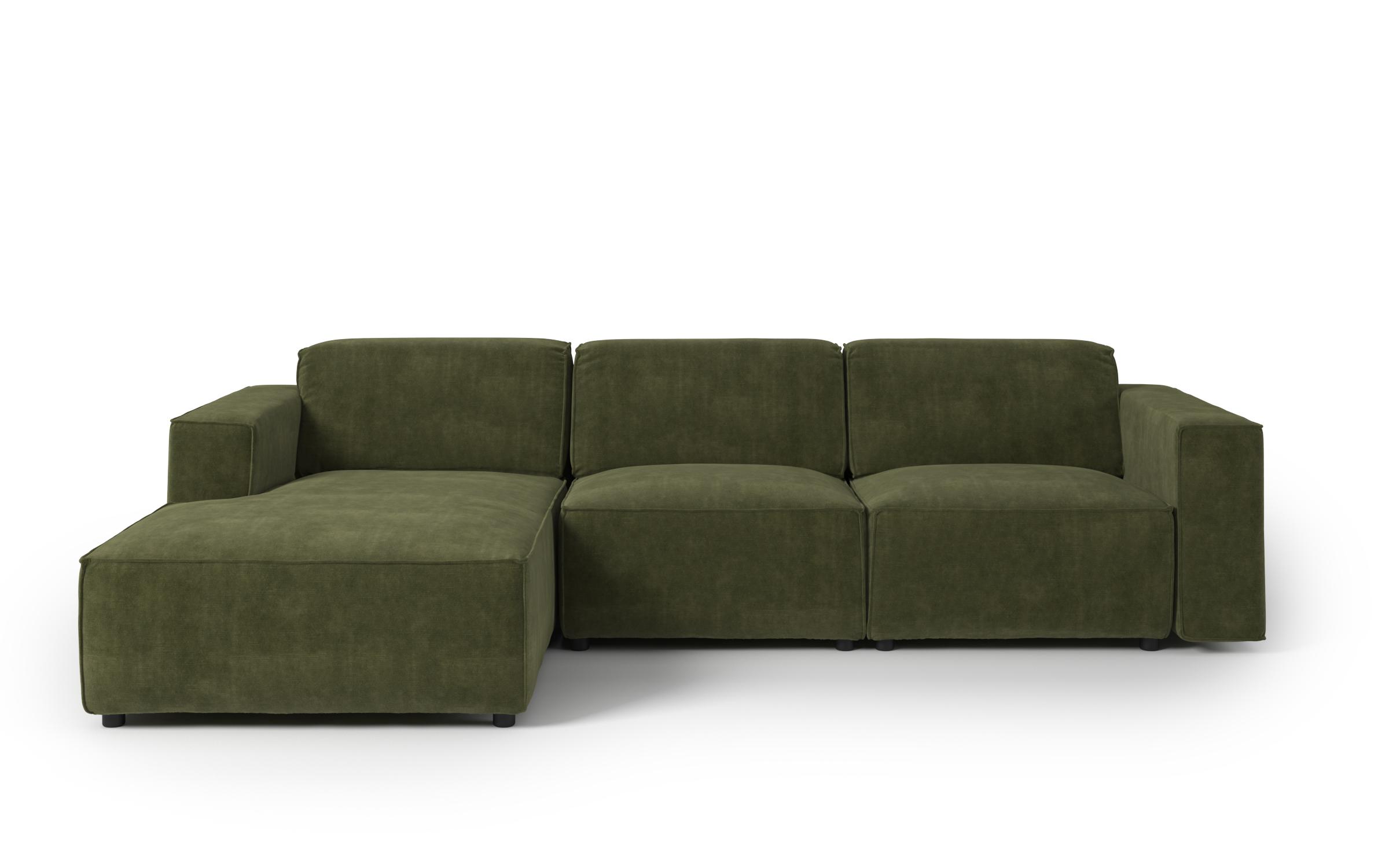 Coltar modular Verso, verde inchis  2