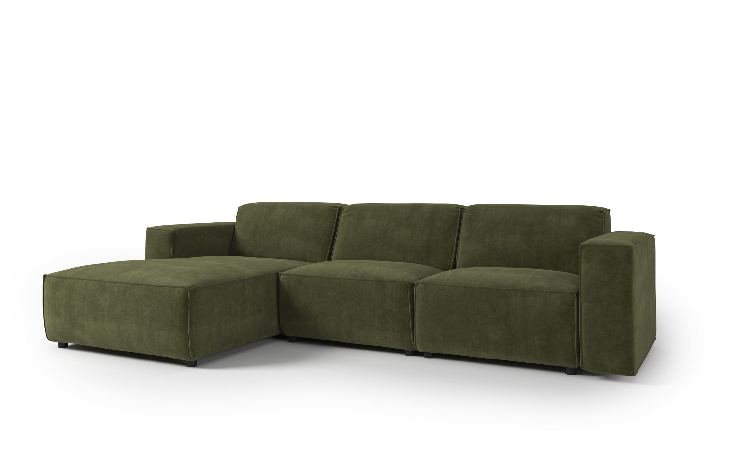 Coltar modular Verso, verde inchis  3