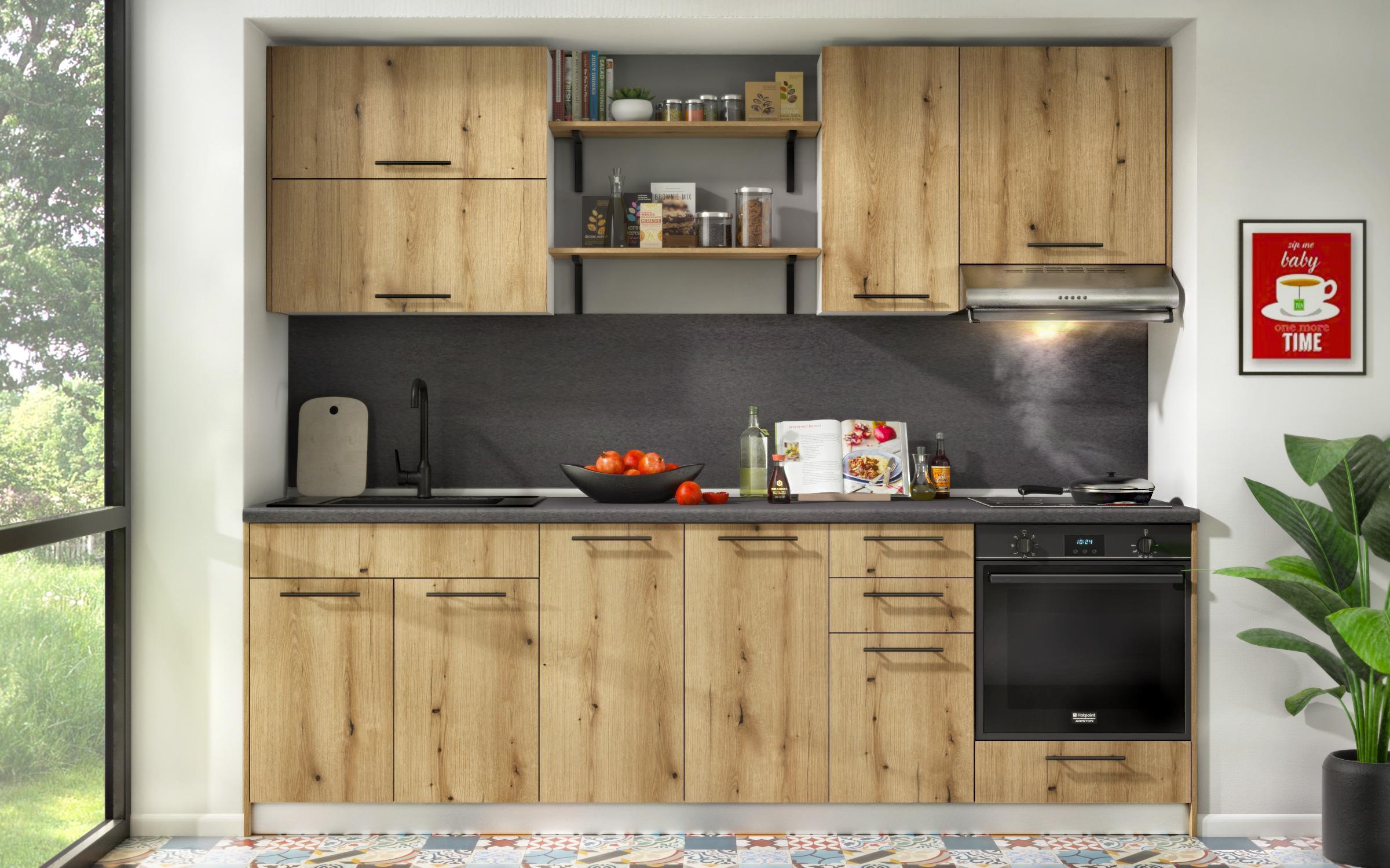 Etajera Dakota 44, antracit mat  2