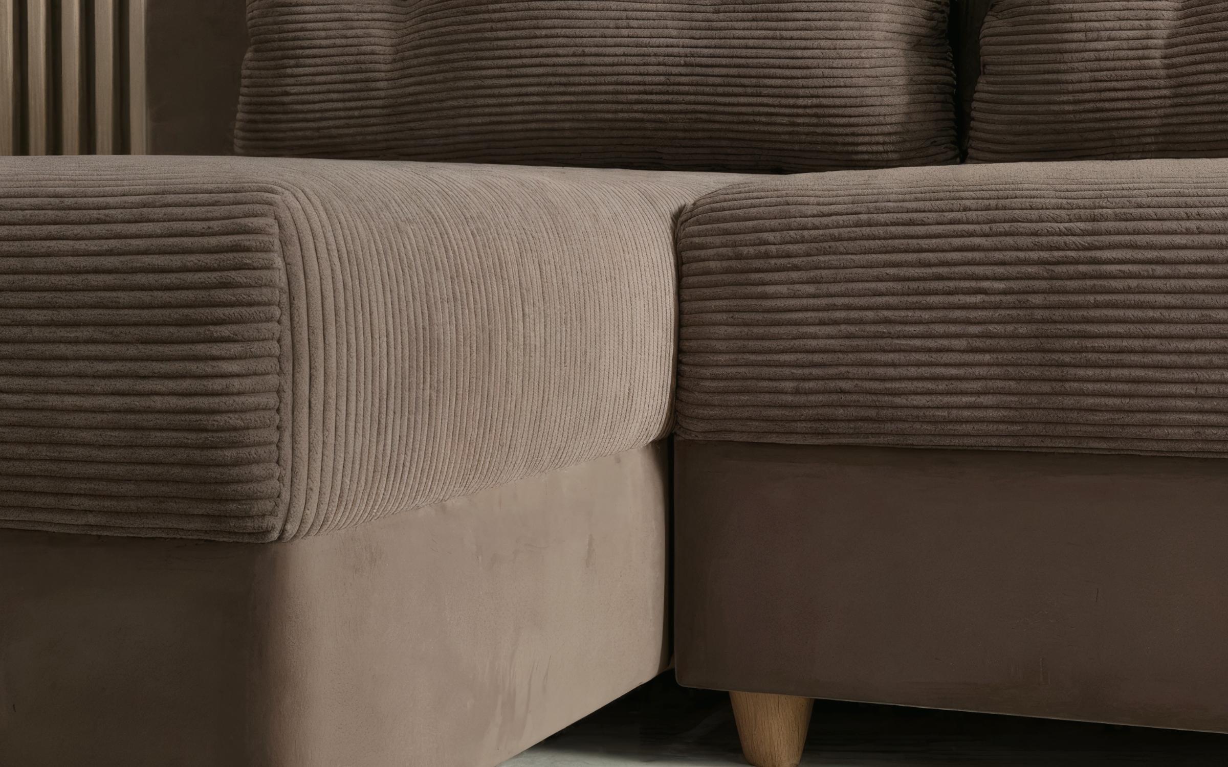 Coltar extensibil Monten, bej inchis  4