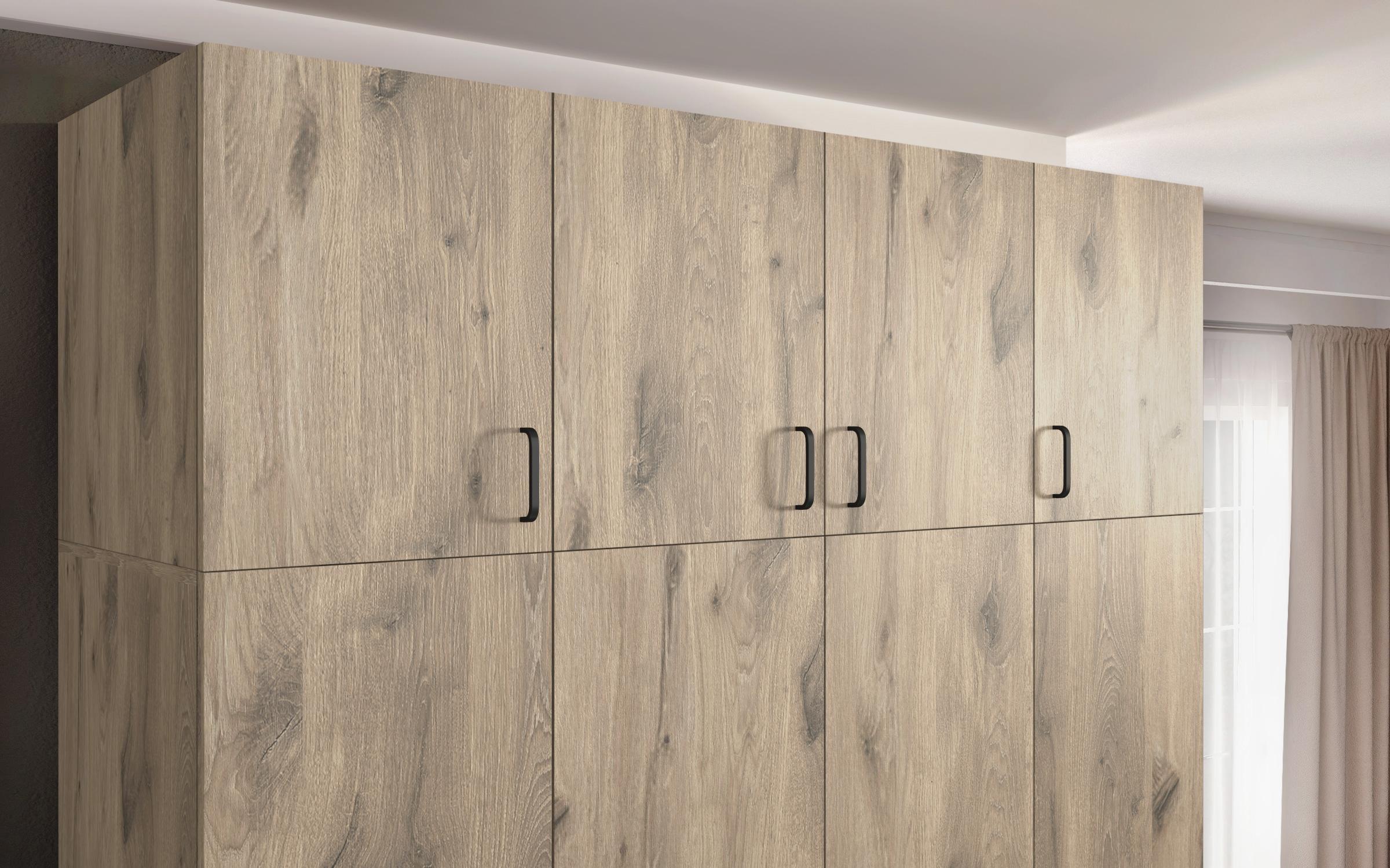 Corp suprapozabil pentru dulap Moon, stejar scandinav deschis  1