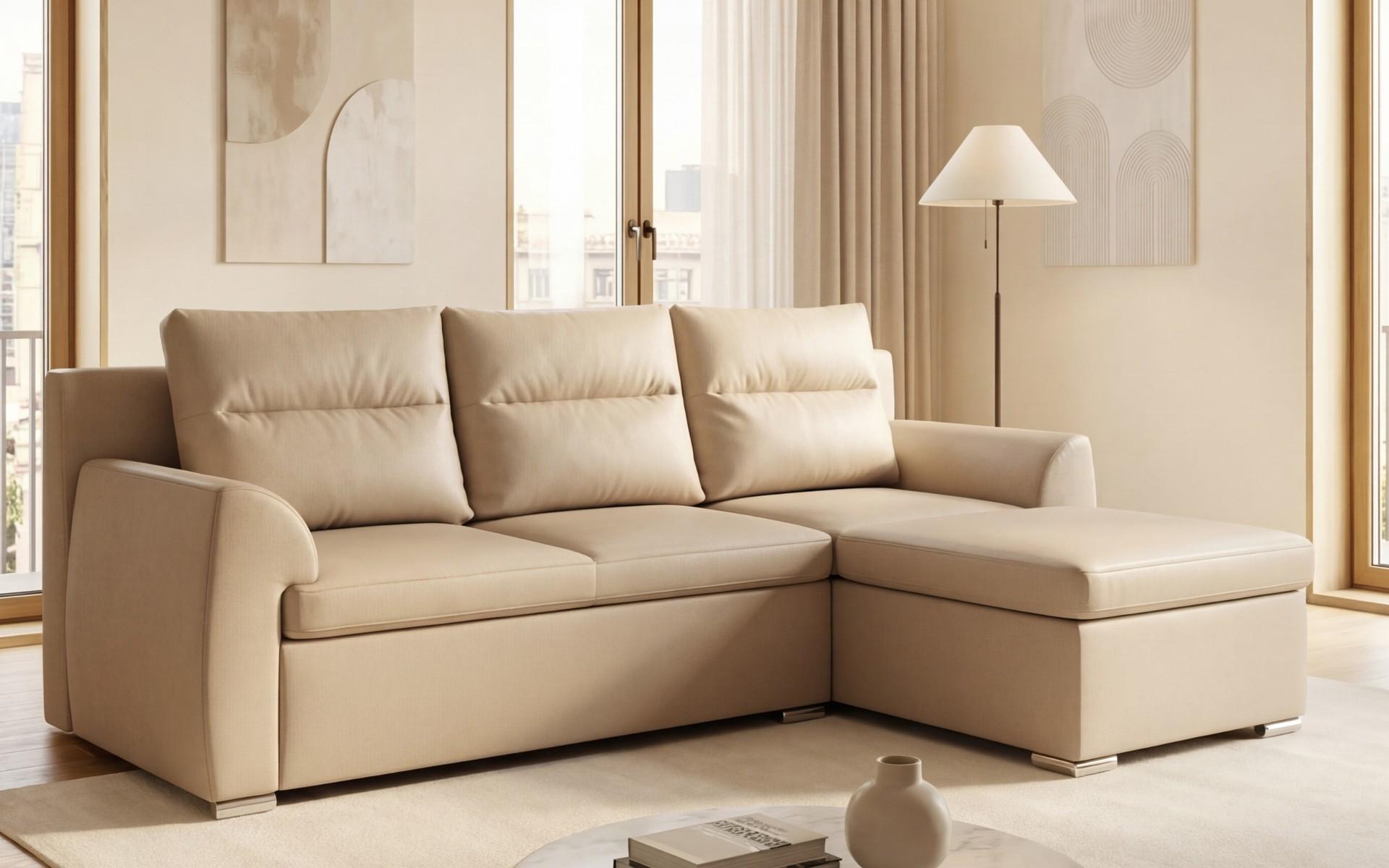 Coltar extensibil Nolan, bej  3