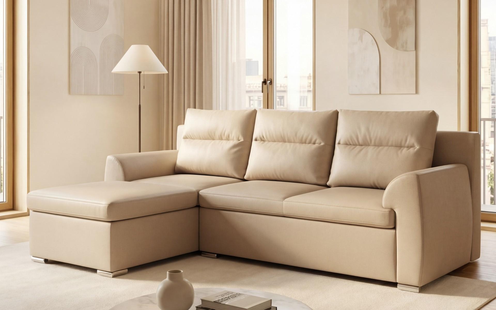 Coltar extensibil Nolan, bej  3