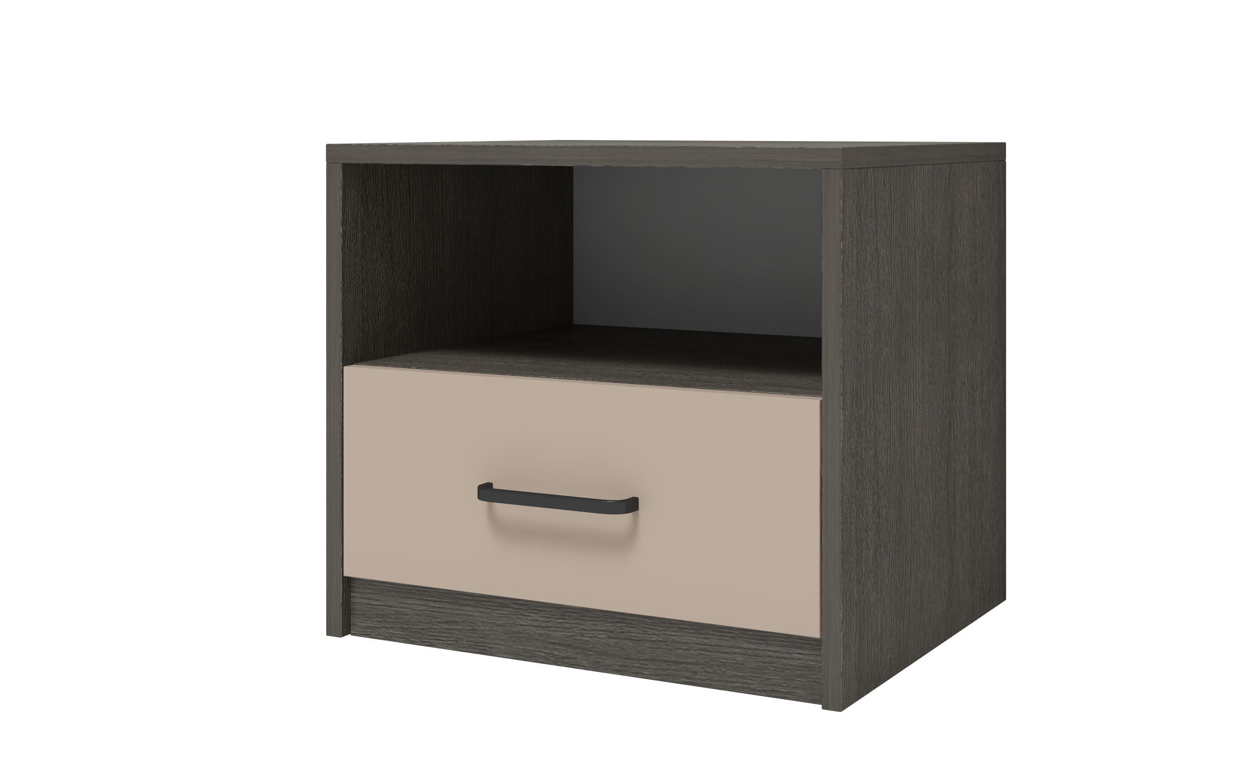 Colectie pentru dormitor Colectia Emily 1  pentru dormitor, casmir + stejar antracit  4