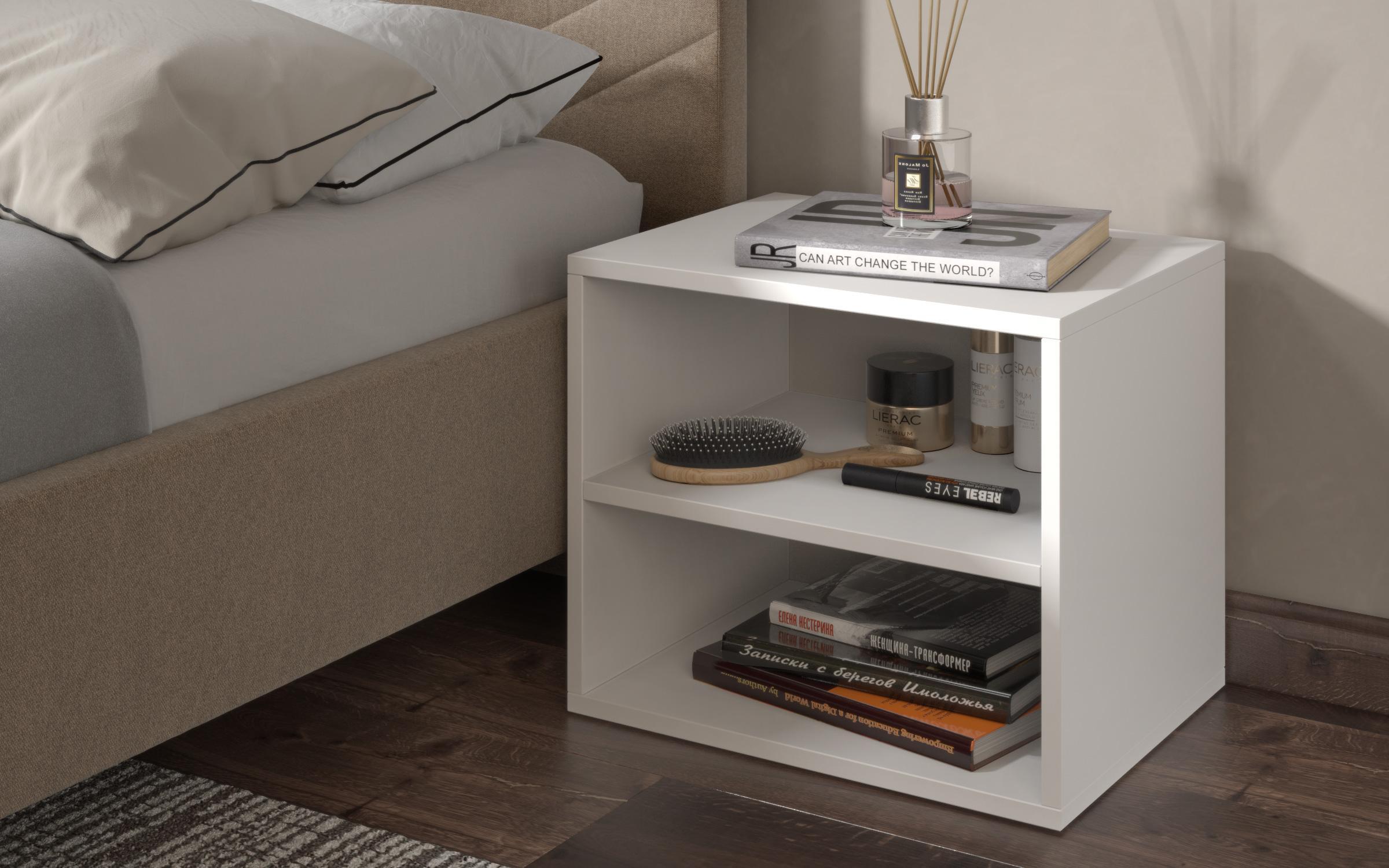 Set pentru dormitor Blanca, alb lucios  3