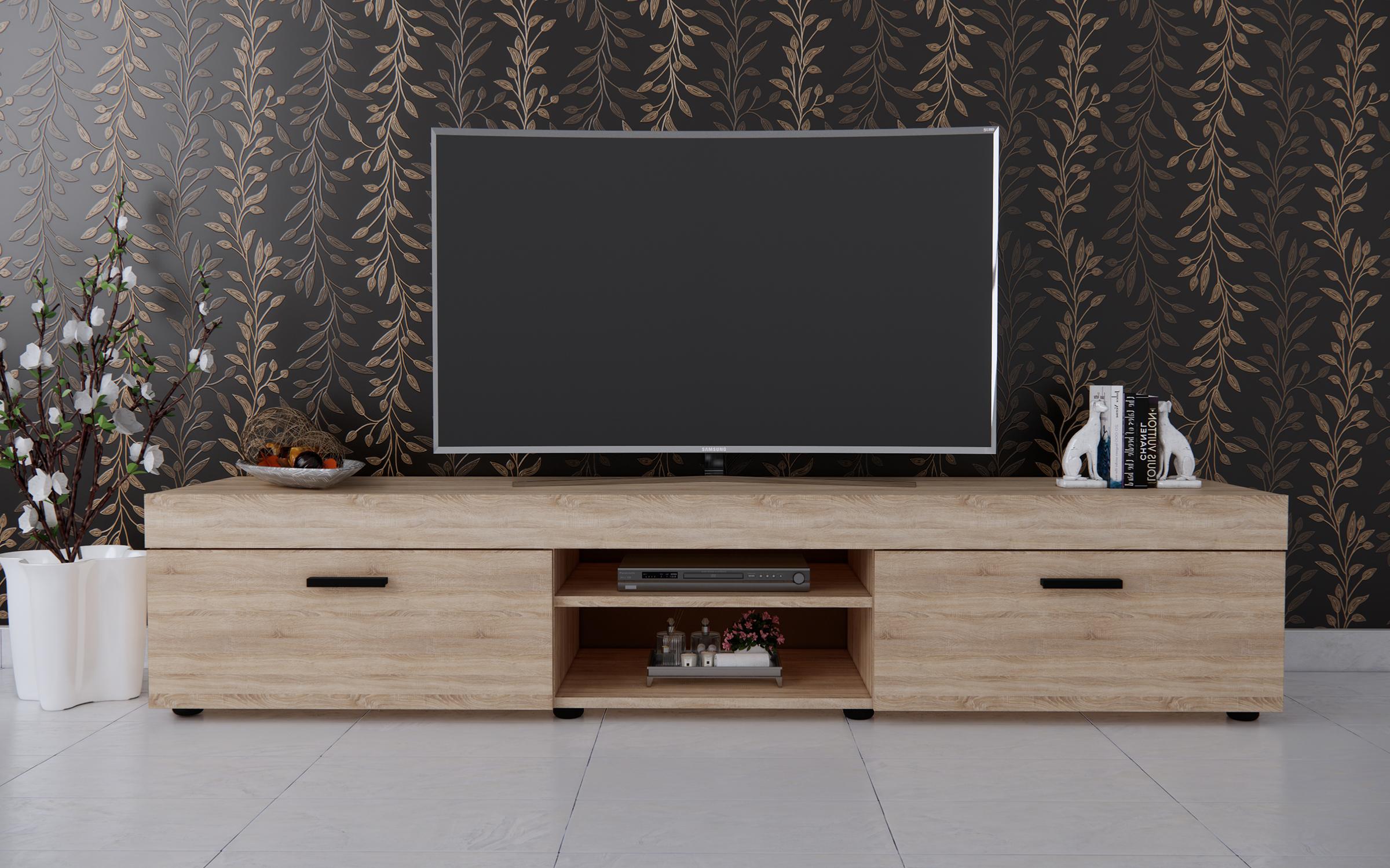 Modul TV Matis, stejar sonoma  1