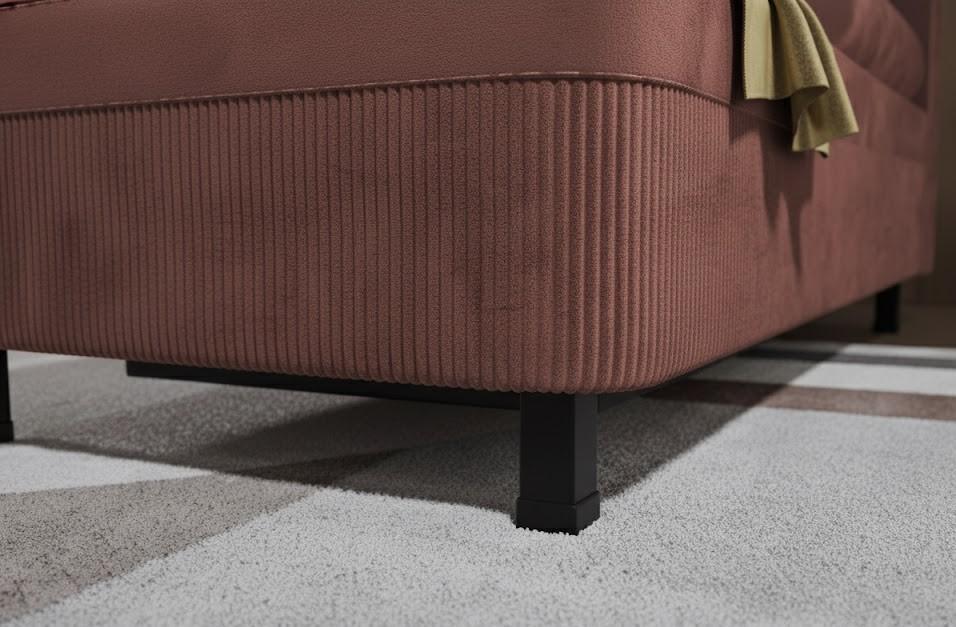 Coltar extensibil Delano, roz  6