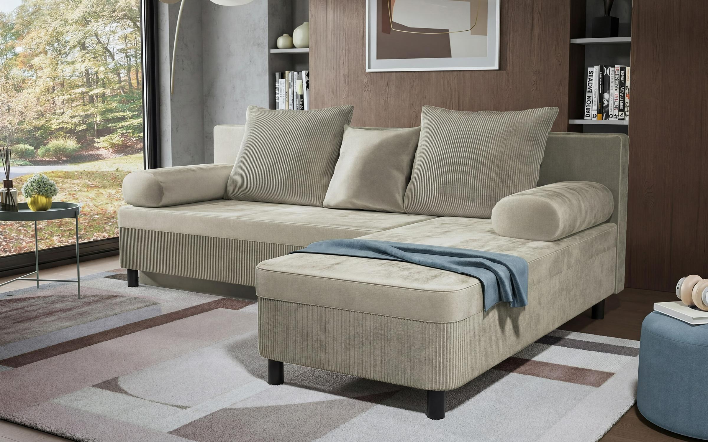 Coltar extensibil Delano, bej  4