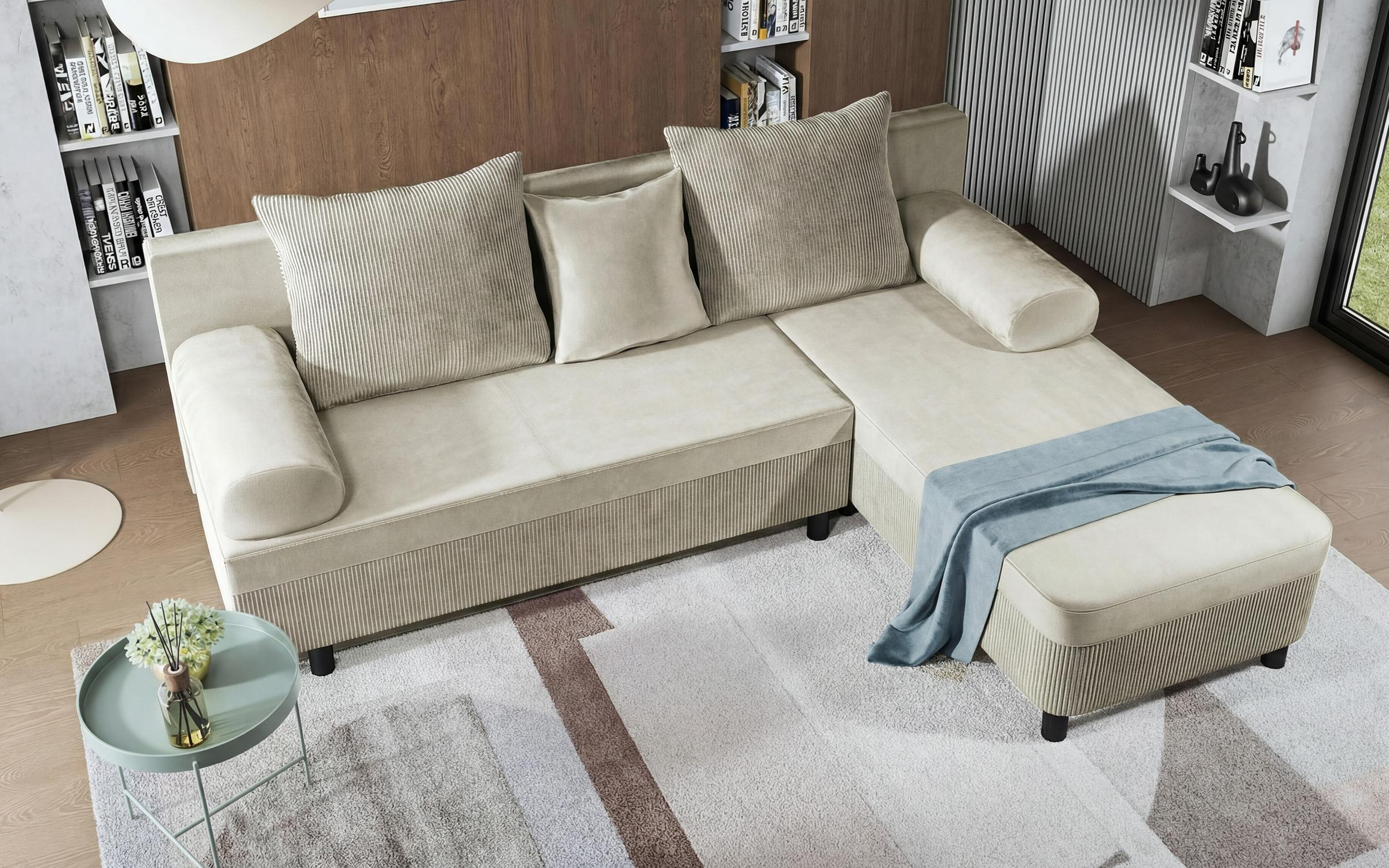 Coltar extensibil Delano, bej  5