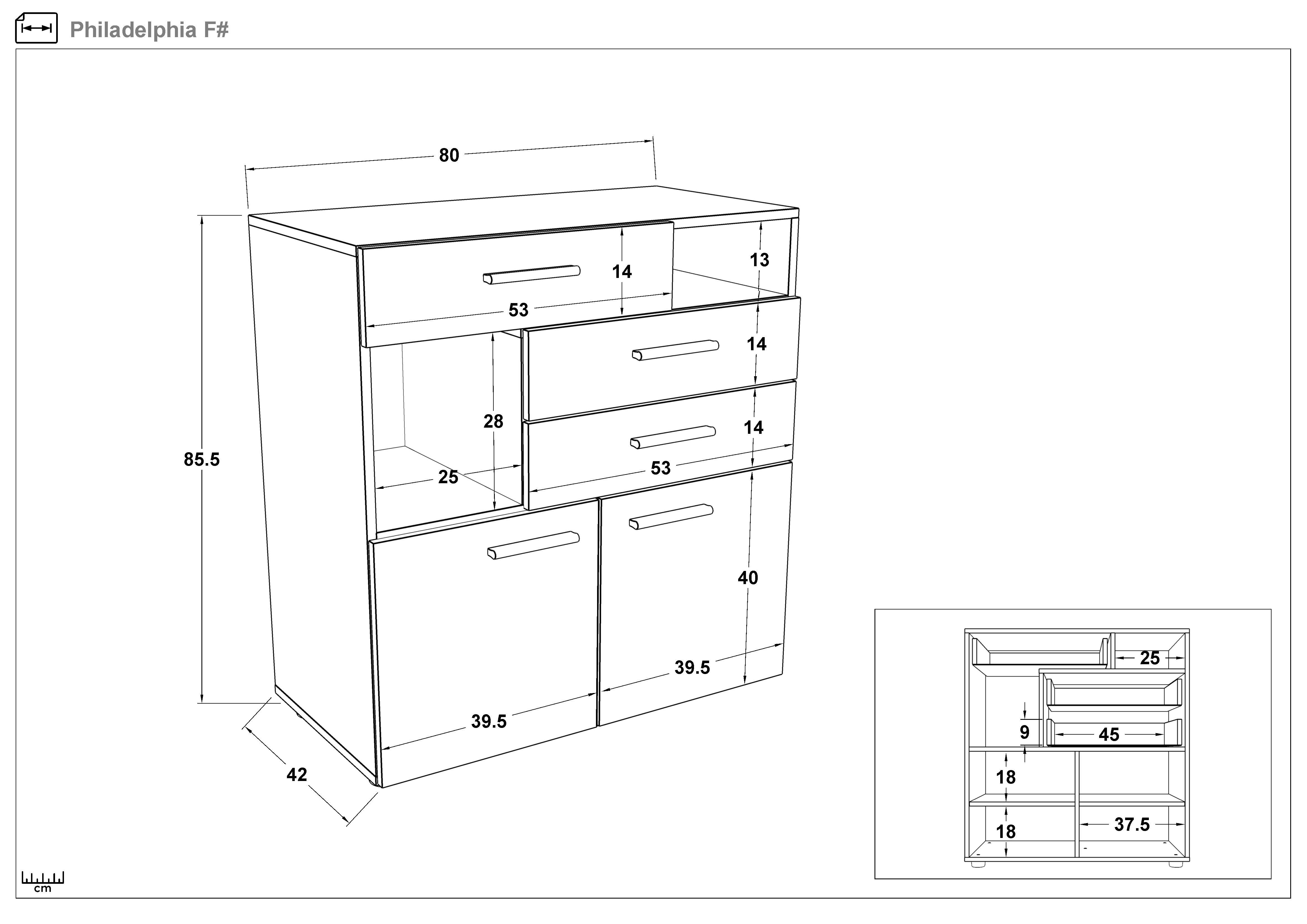 Set dormitor 160/200 Astor + saltea, stejar evoc + Magma  5