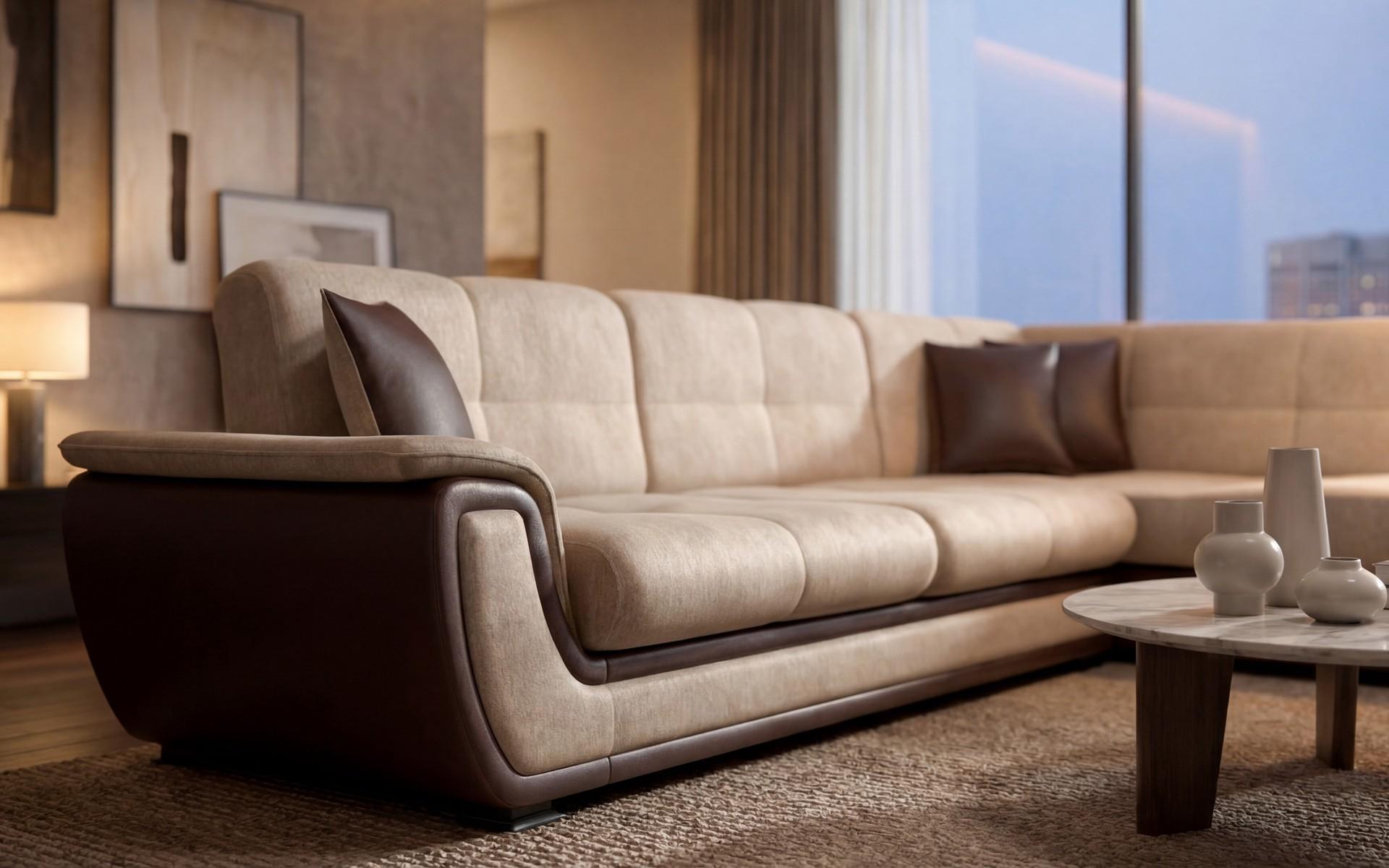 Coltar extensibil + mecanism click- clack Princess II, bej inchis + piele maro  6