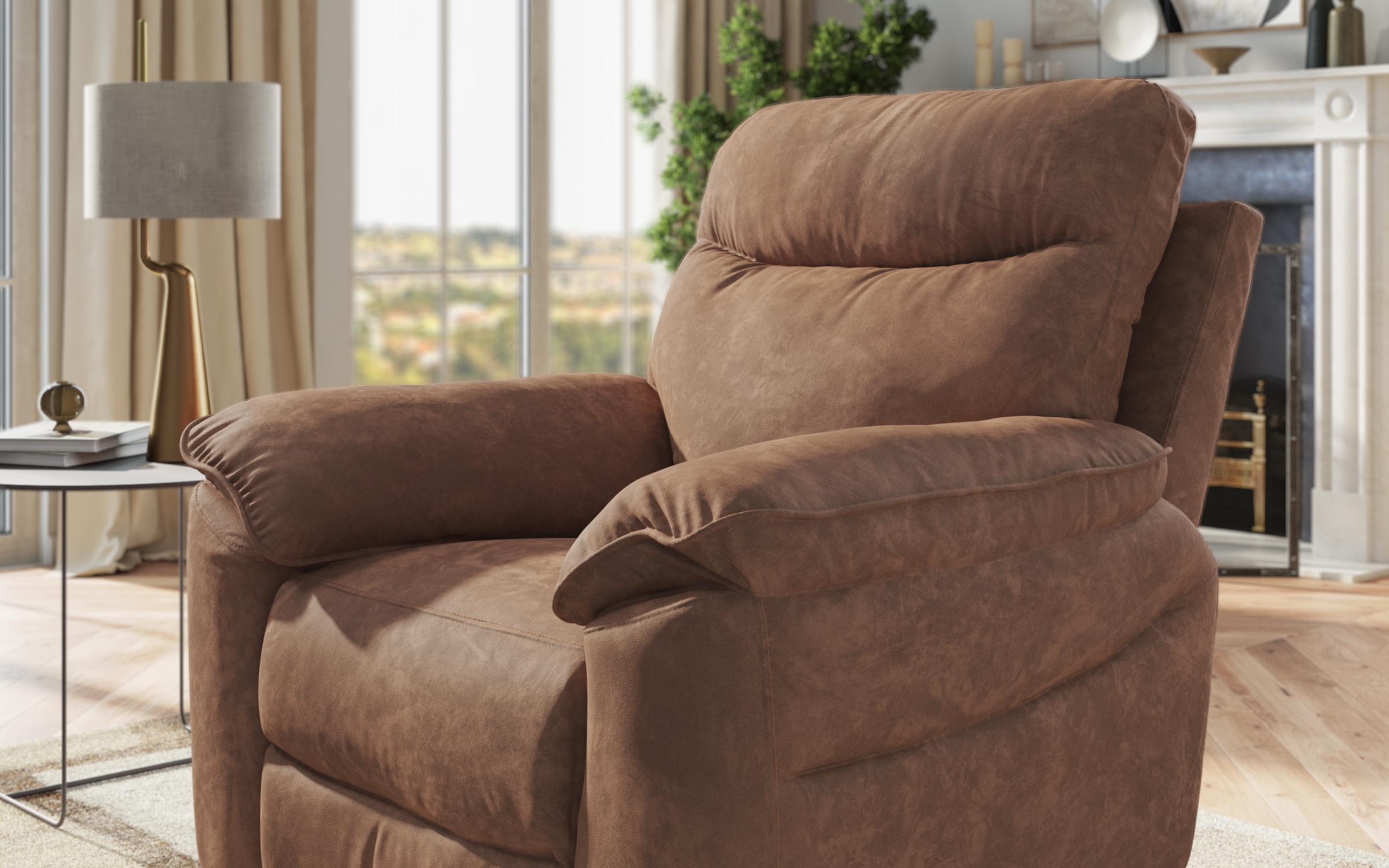 Recliner fotoliu Adesto / fara mecanism/, maro  3