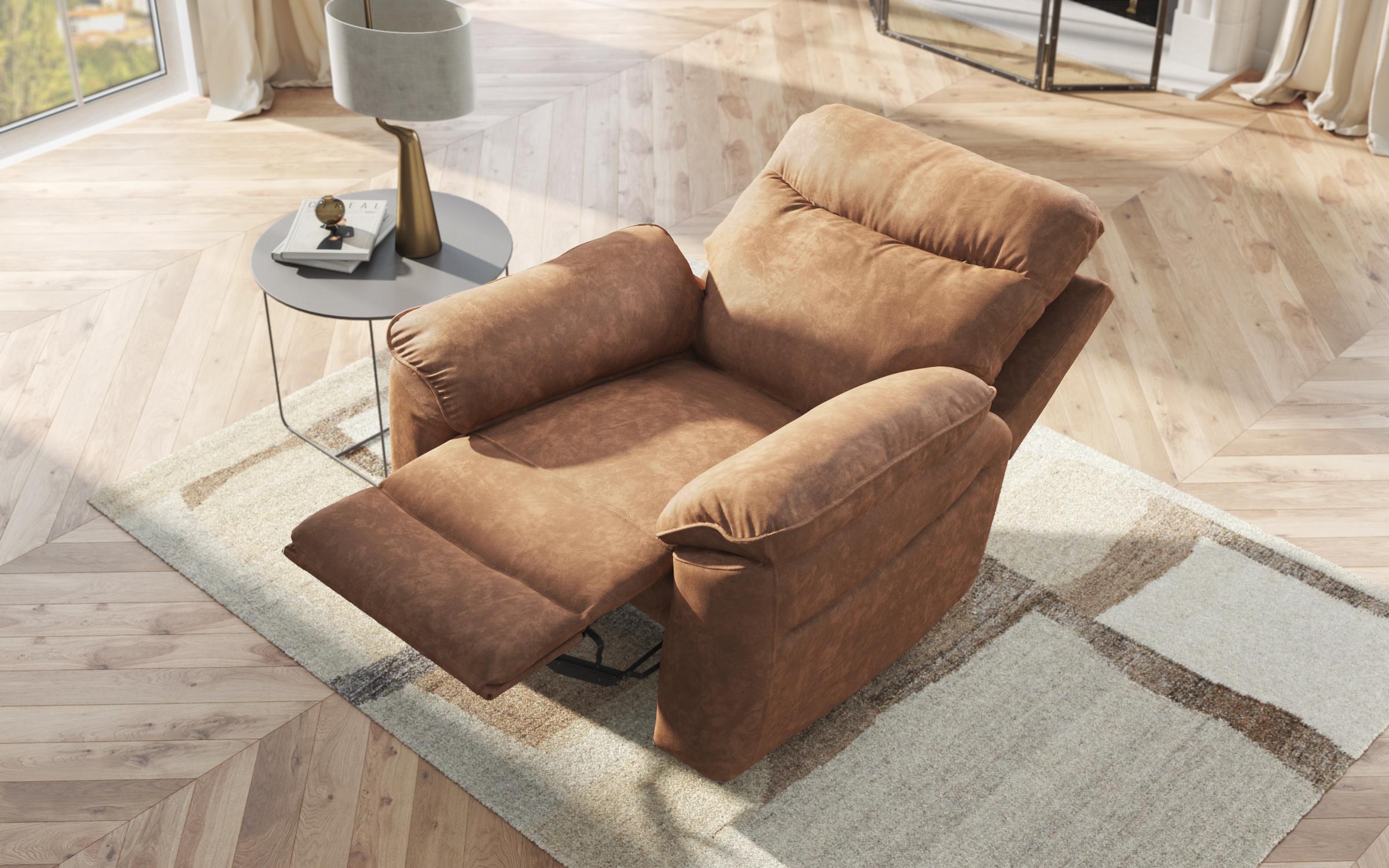Recliner fotoliu Adesto / cu mecanism electric/, maro  4