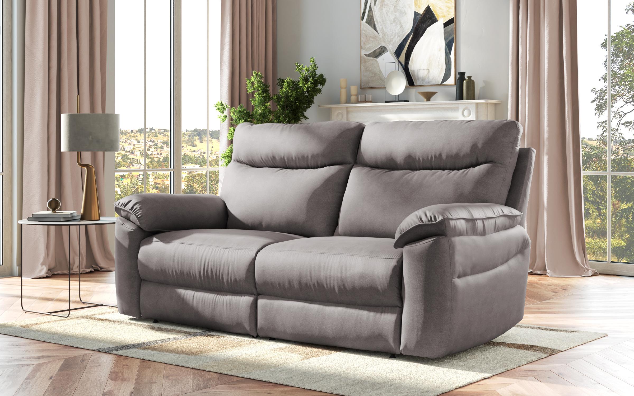 Recliner Adesto cu trei locuri / fara mecanism/, gri  5