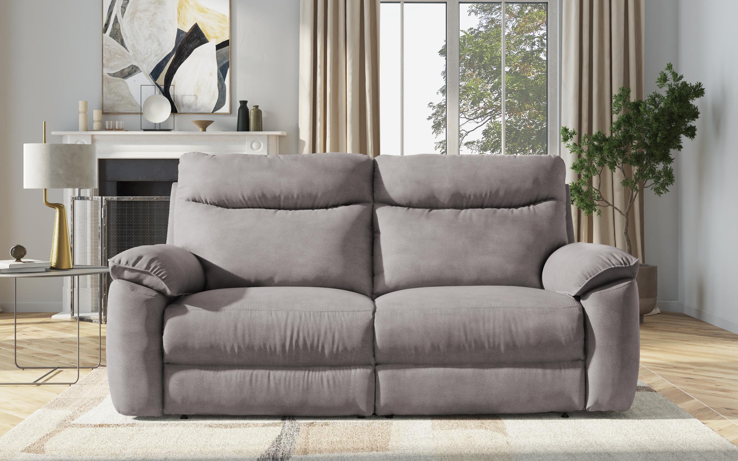 Recliner Adesto cu trei locuri / cu mecanism electric/, gri  4