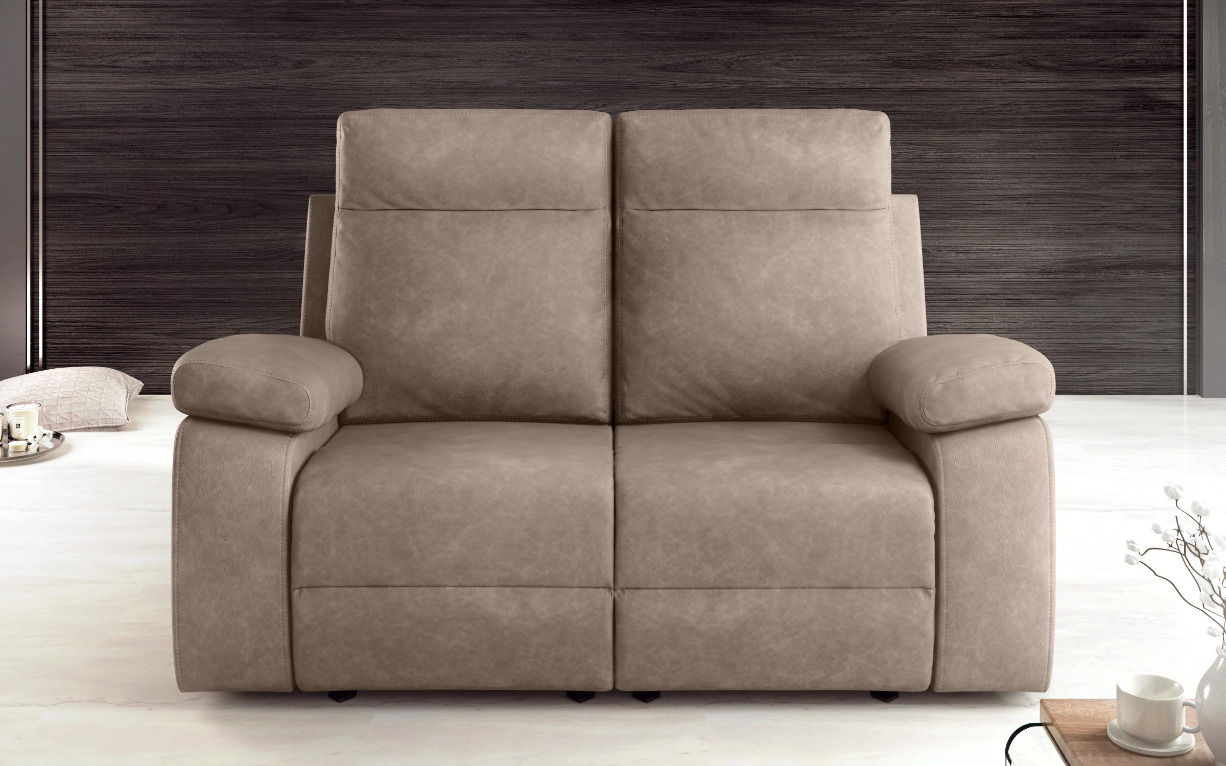 Recliner Bernini,  cu doua locuri/cu mecanism manual/, cappuccino  2