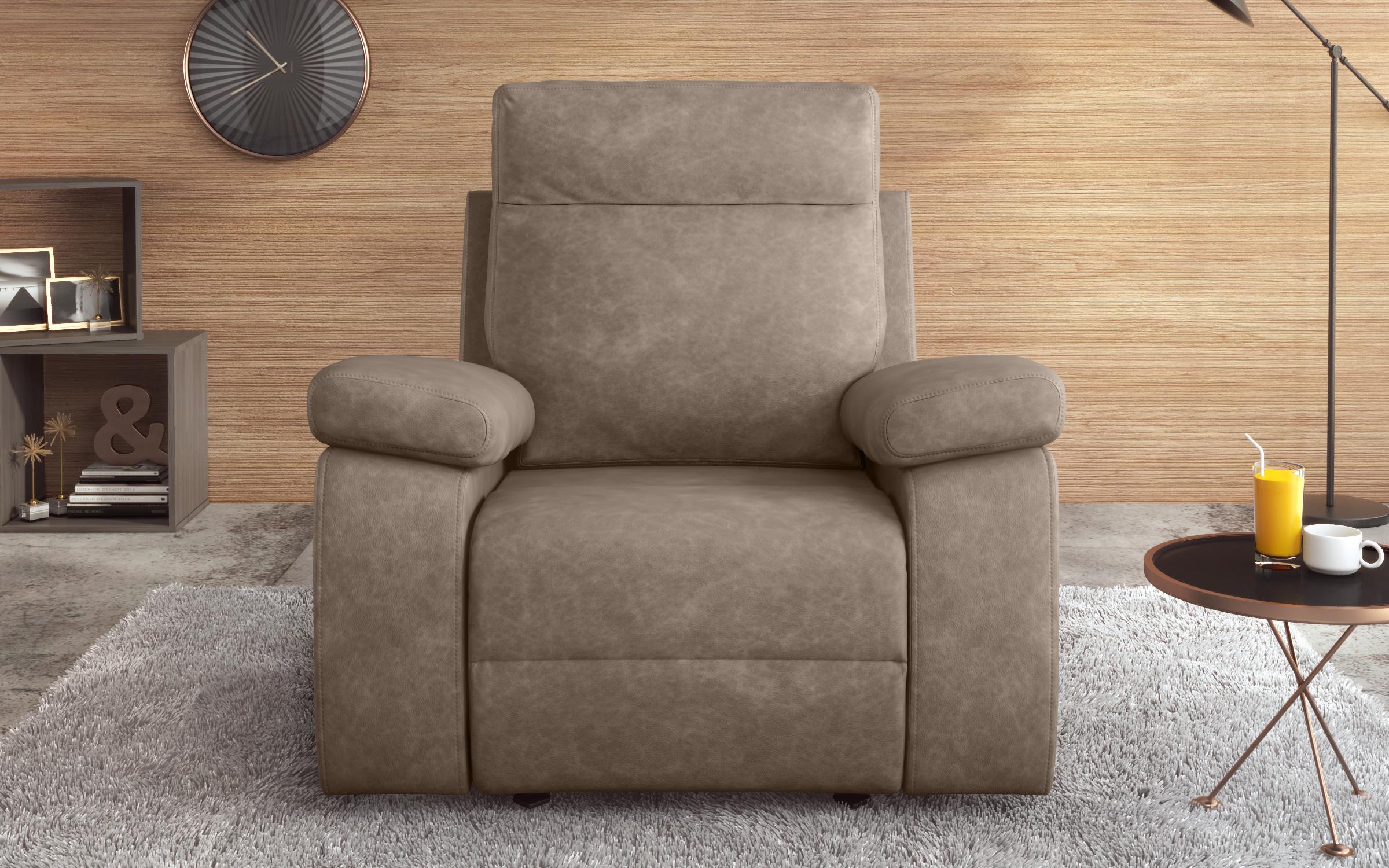 Recliner Bernini, fotoliu, cappuccino  2