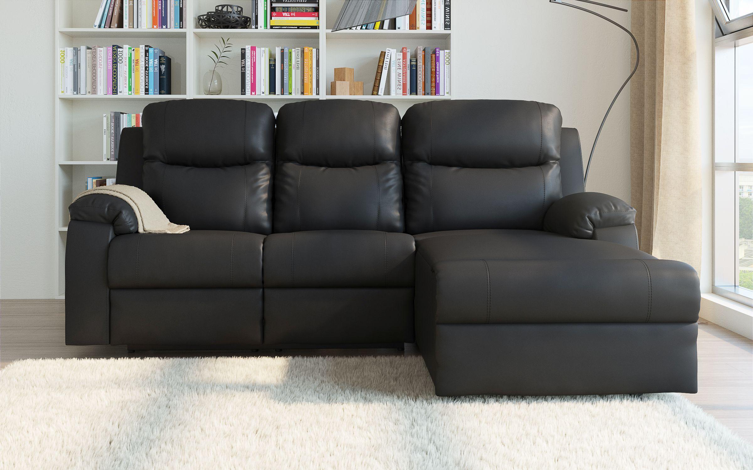 Coltar recliner Dream, negru  1