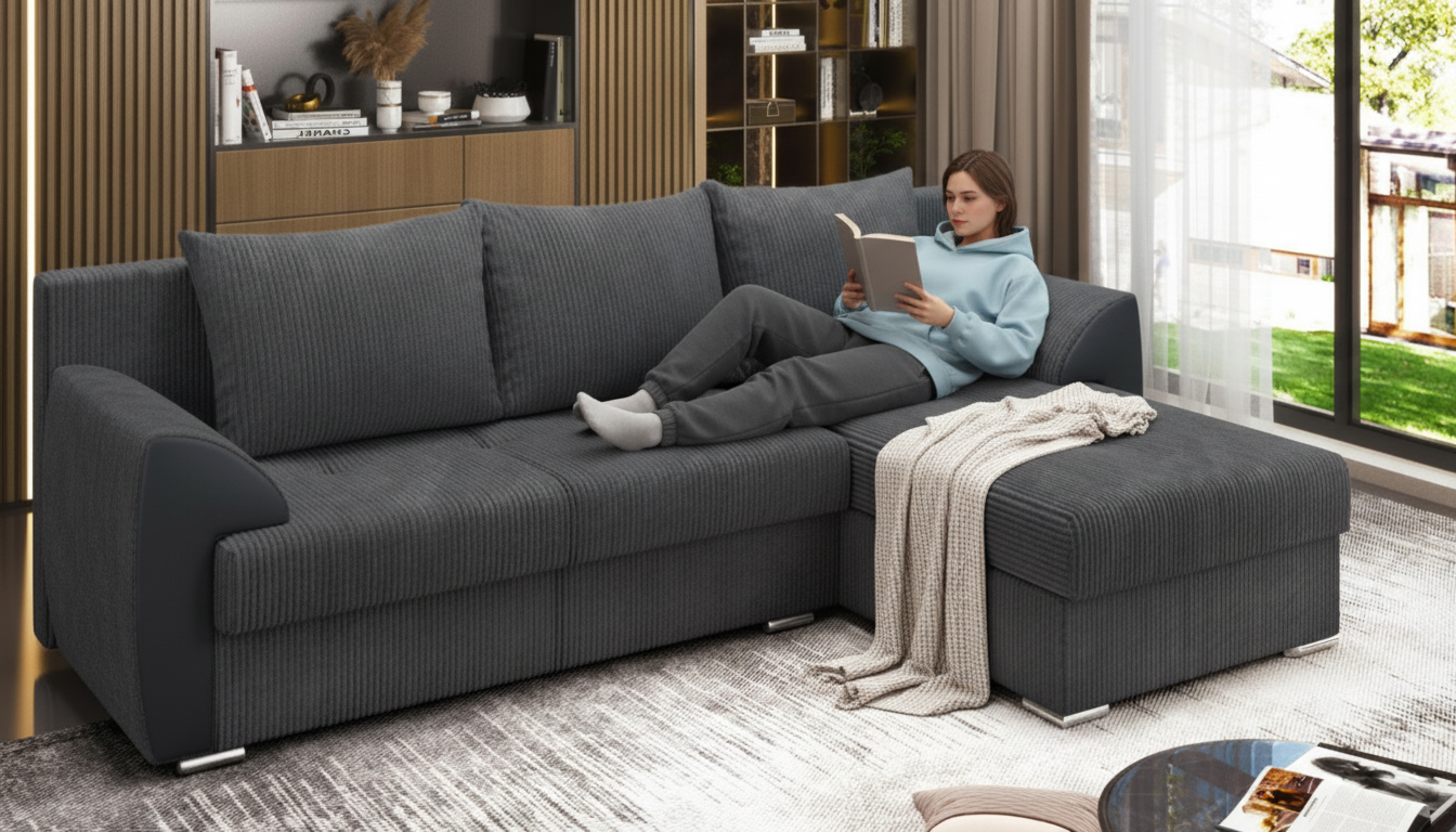 Coltar extensibil Nord, gri  3