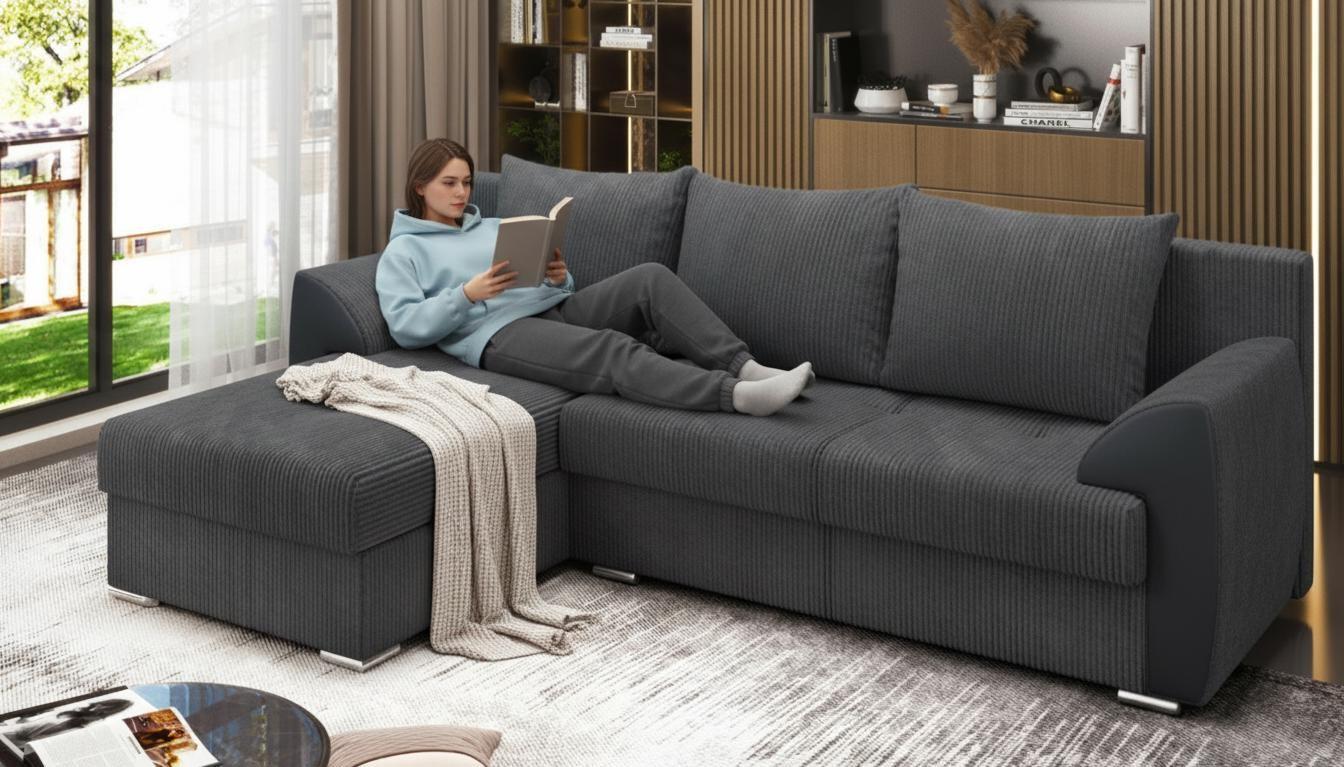 Coltar extensibil Nord, gri  3