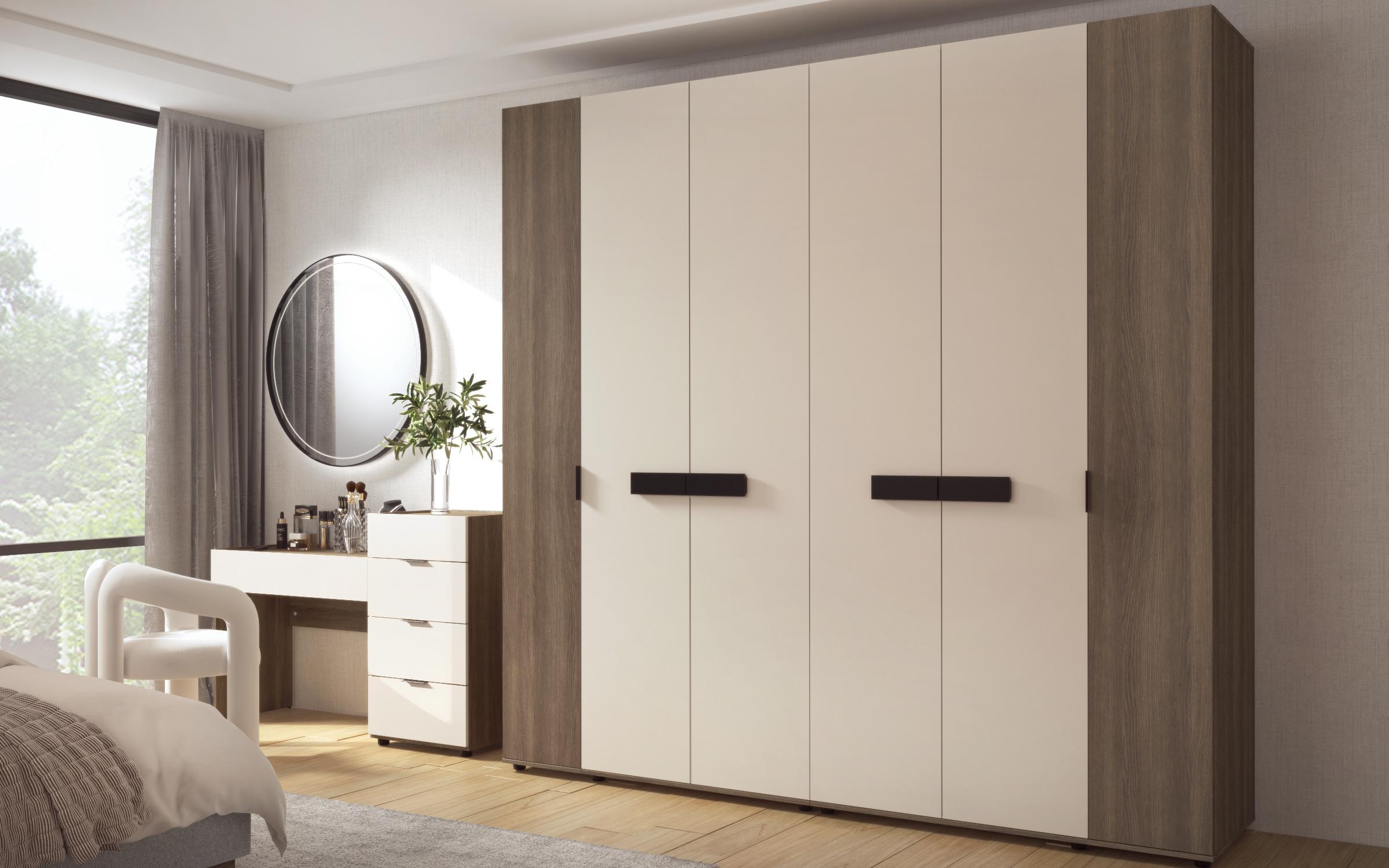 Set dormitor Novela pentru saltea 160/200, cala fumurie + casmir  5