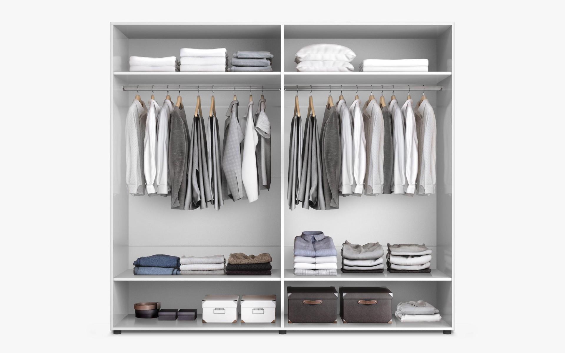 Dulap Adora, stejar antracit + alb lucios  3