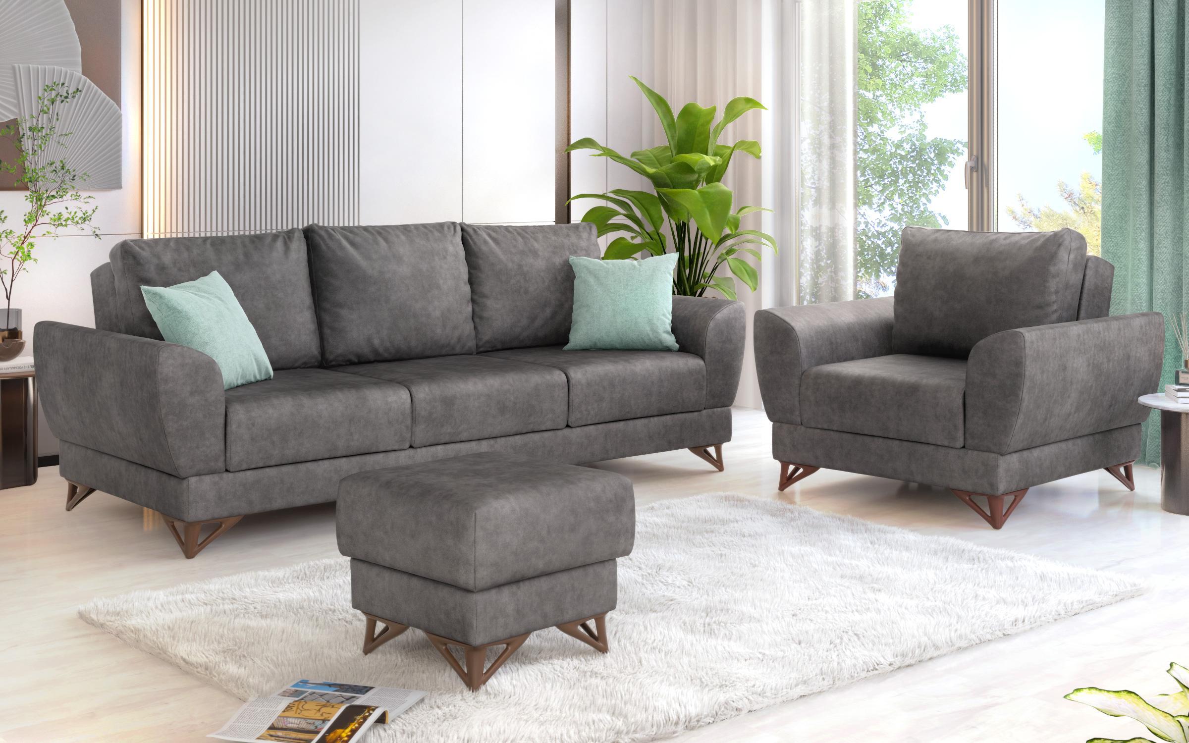 Fotoliu Treia Premium, gri  9