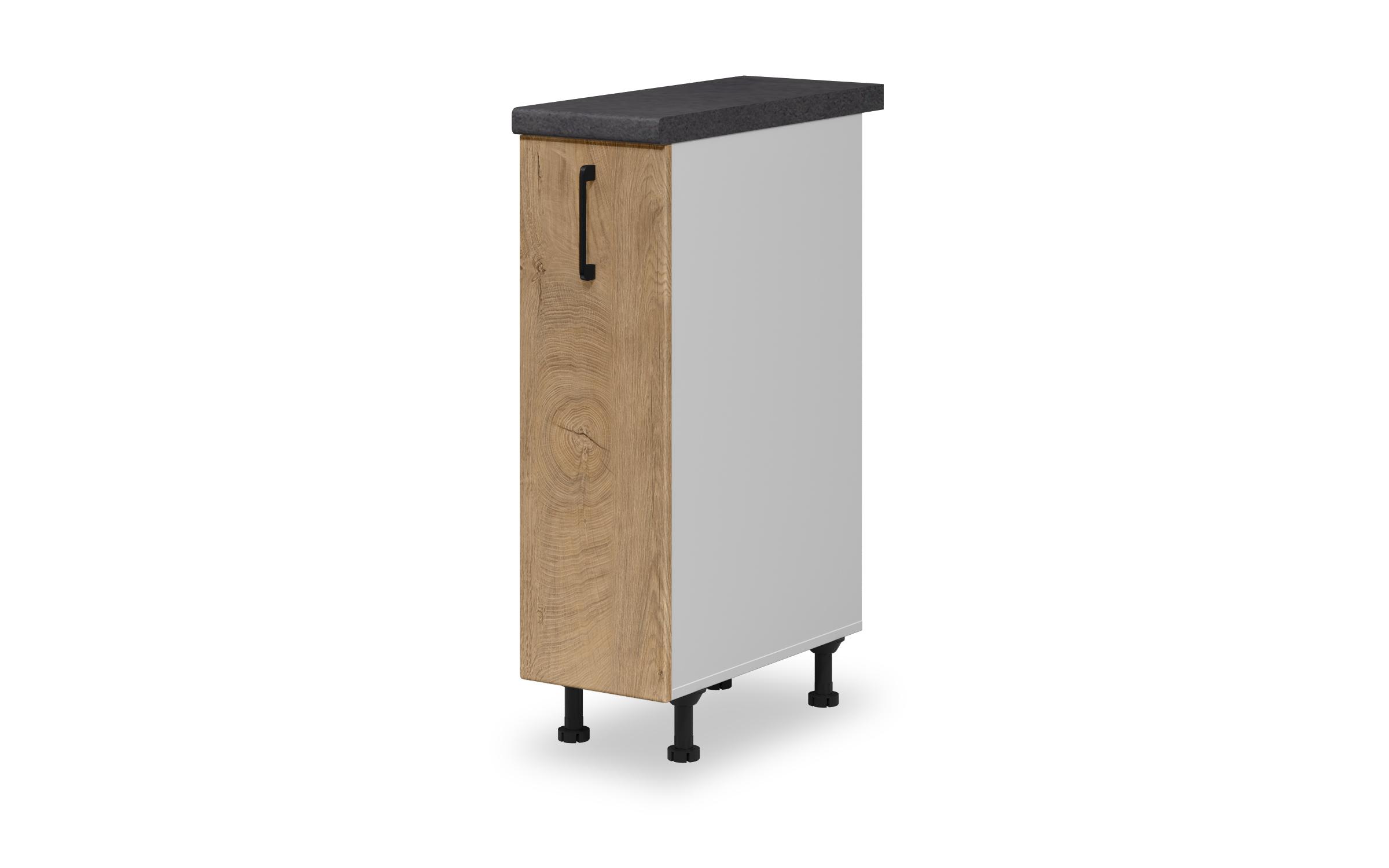 Dulap de bucatarie pentru sticle Hana 28, stejar clasic  1