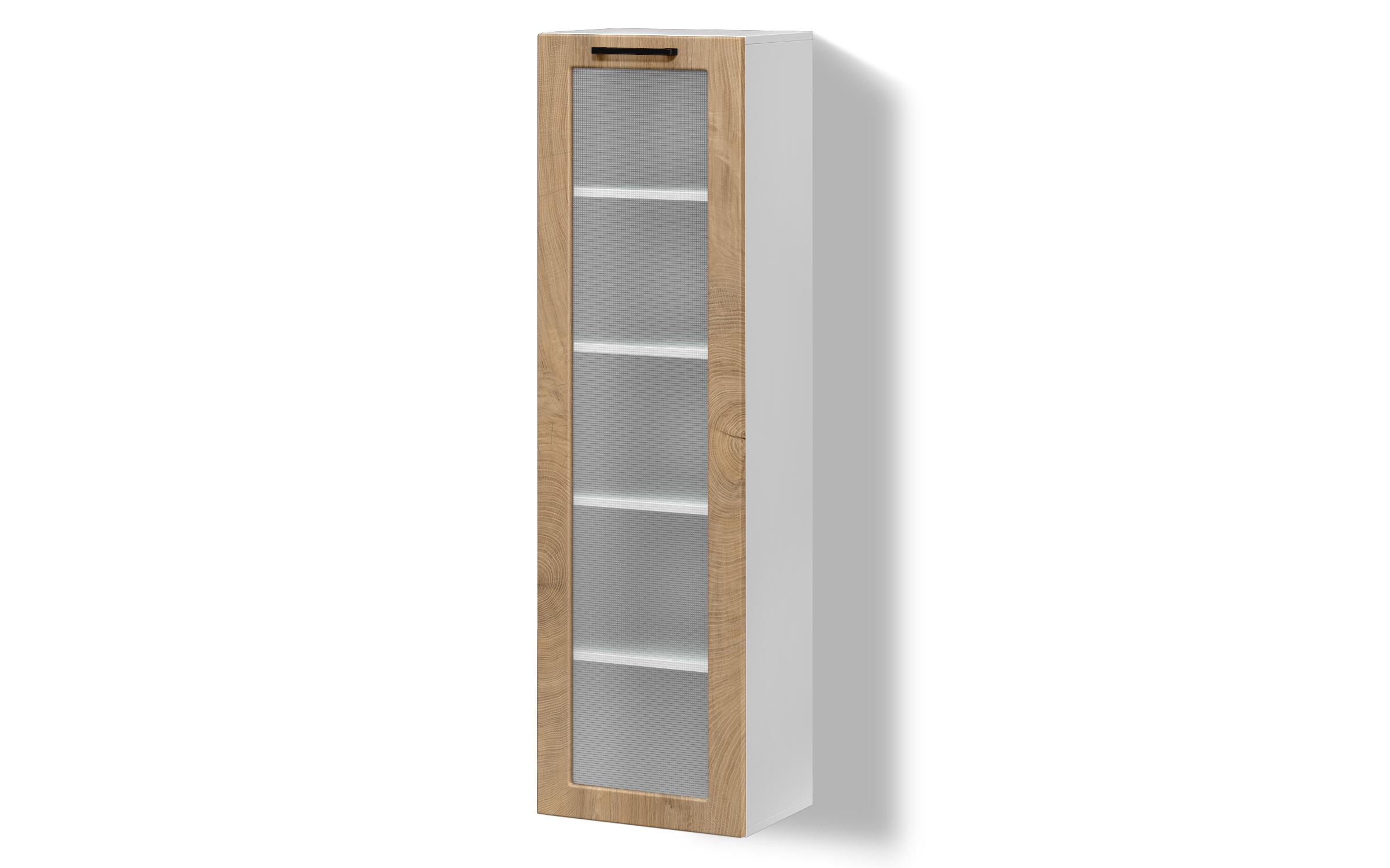 Dulap-vitrina de bucatarie Hana Classic 37, stejar clasic  1