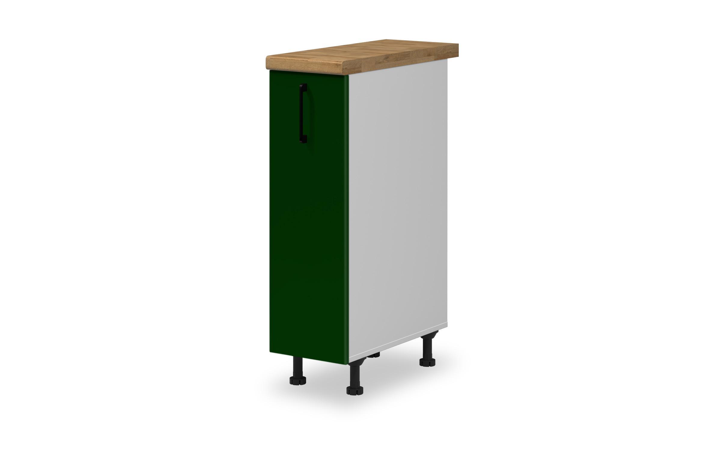 Dulap de bucatarie pentru sticle Hana 28, verde  1